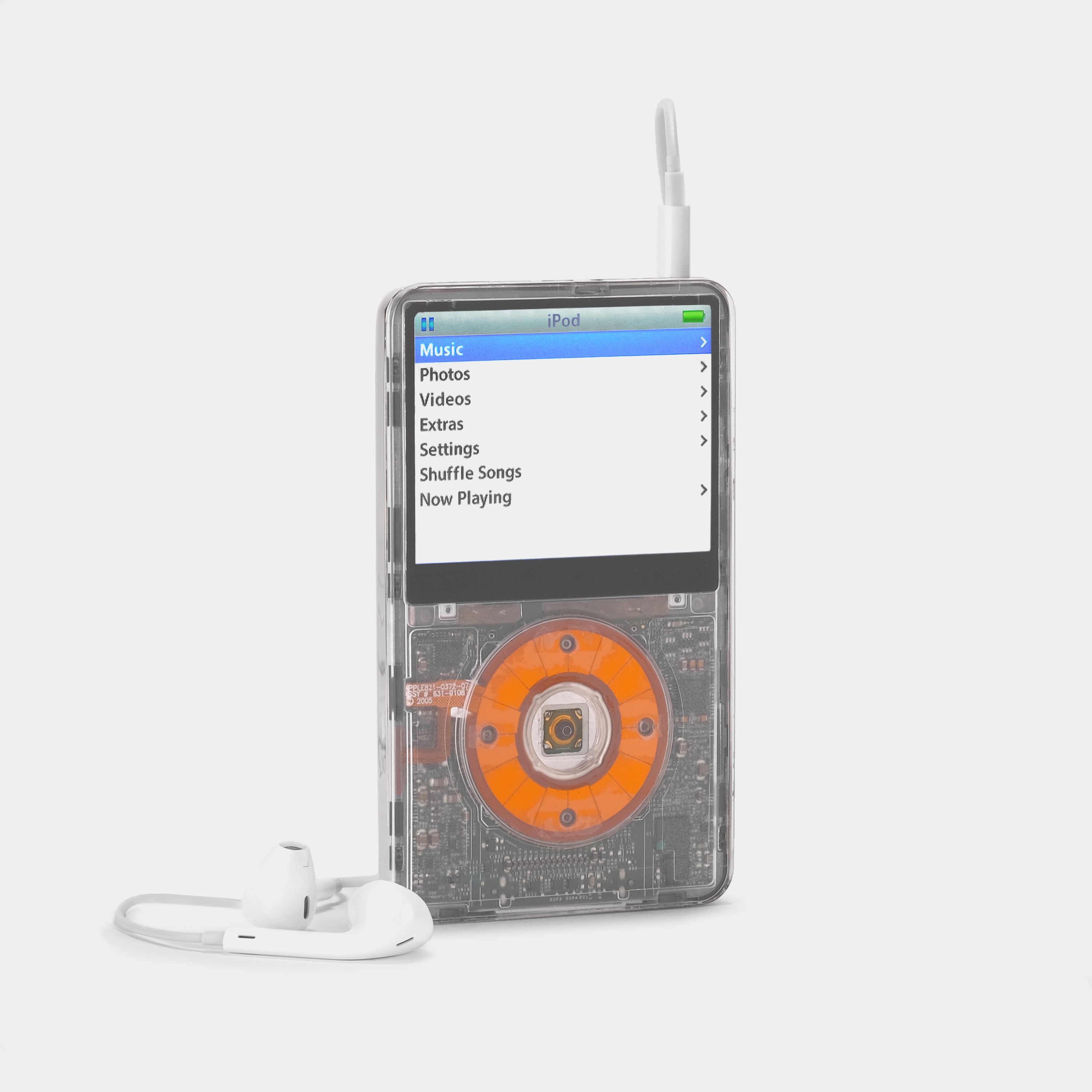 Apple iPod (5th Generation) Clear MP3 Player