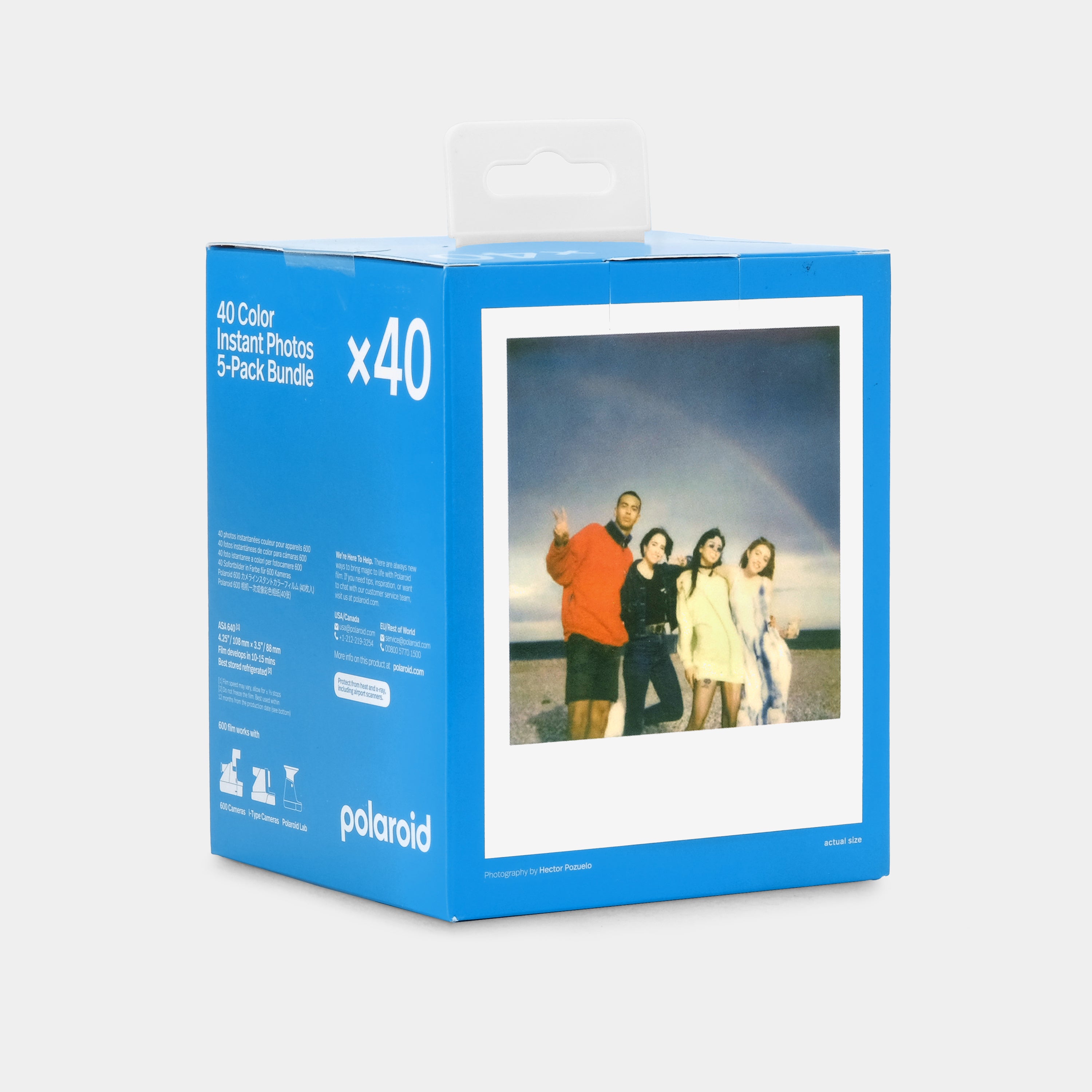 Polaroid Color 600 Instant Film - Five Pack