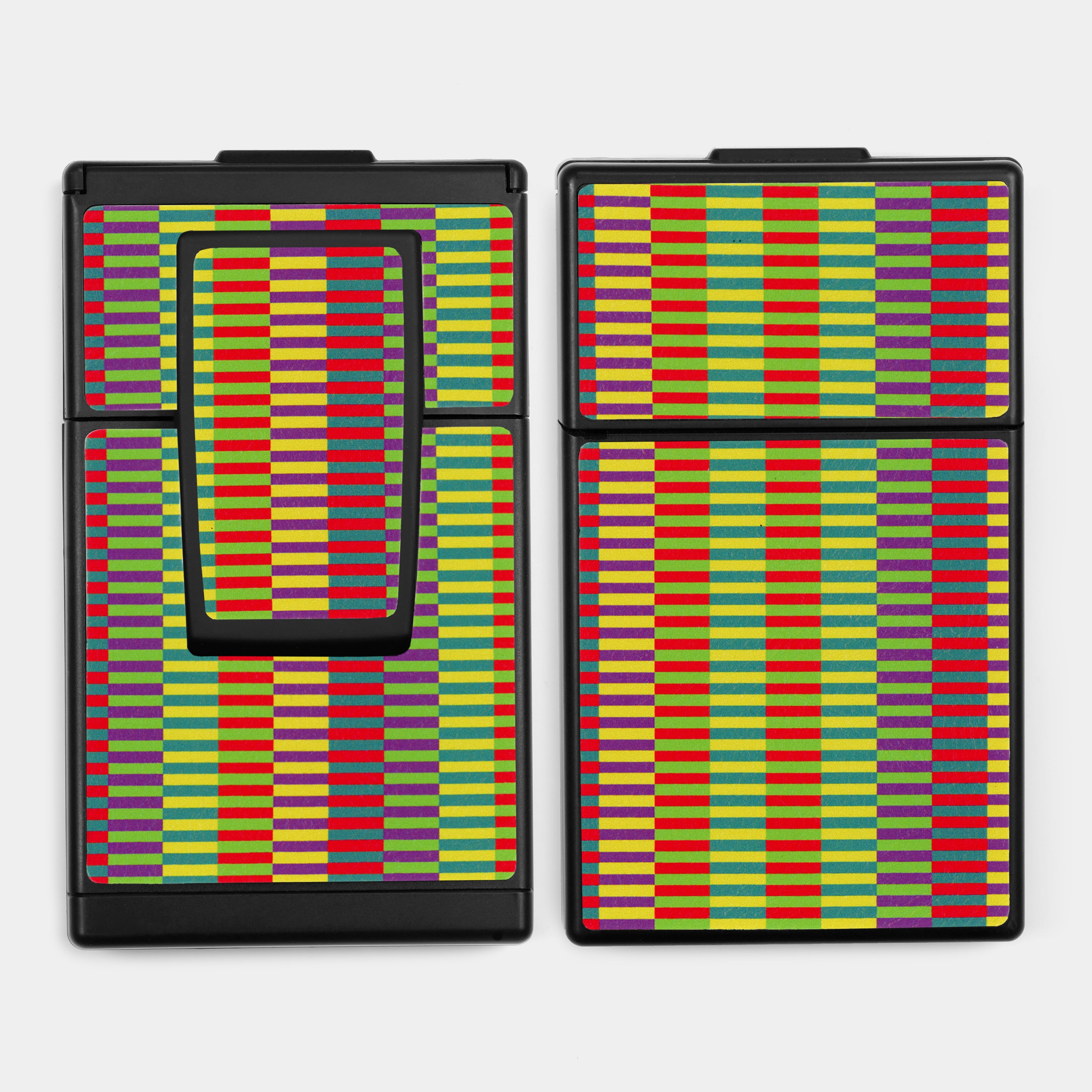 SX-70/SLR-680 Rainbow Stripe Vegan Leather Camera Skins