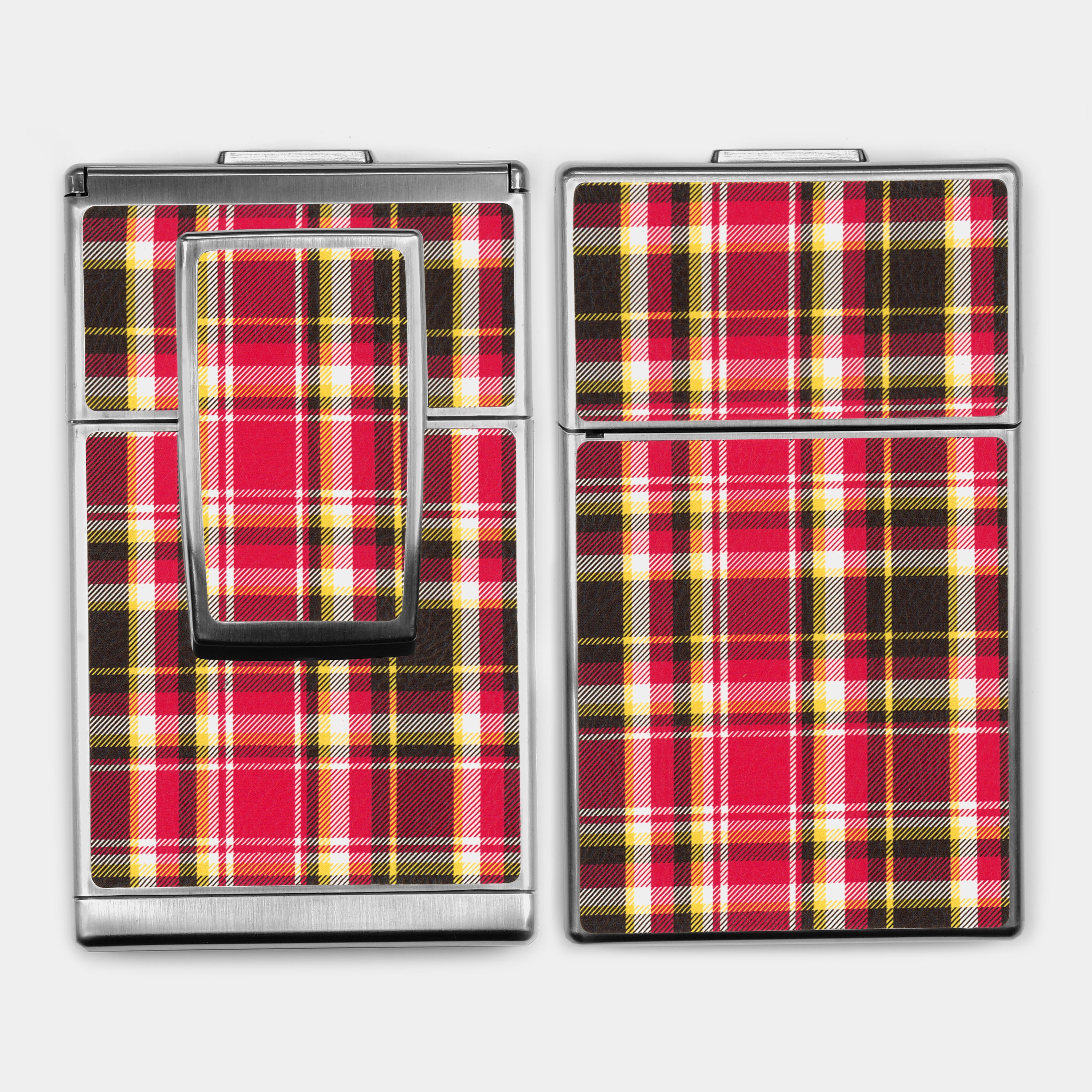 SX-70/SLR-680 Red Plaid Vegan Leather Camera Skins