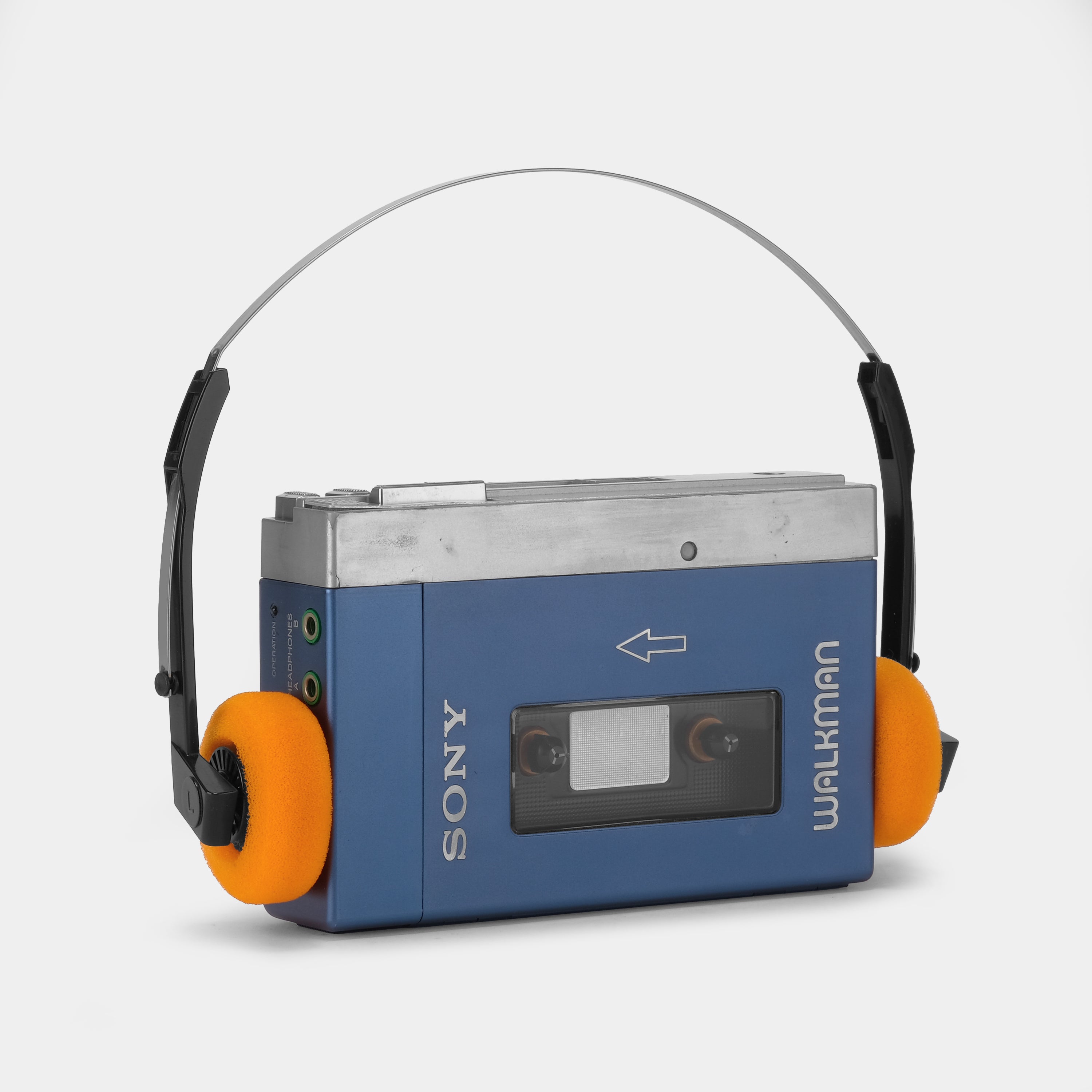 Sony Walkman TPS-L2 Portable Cassette Player with Case