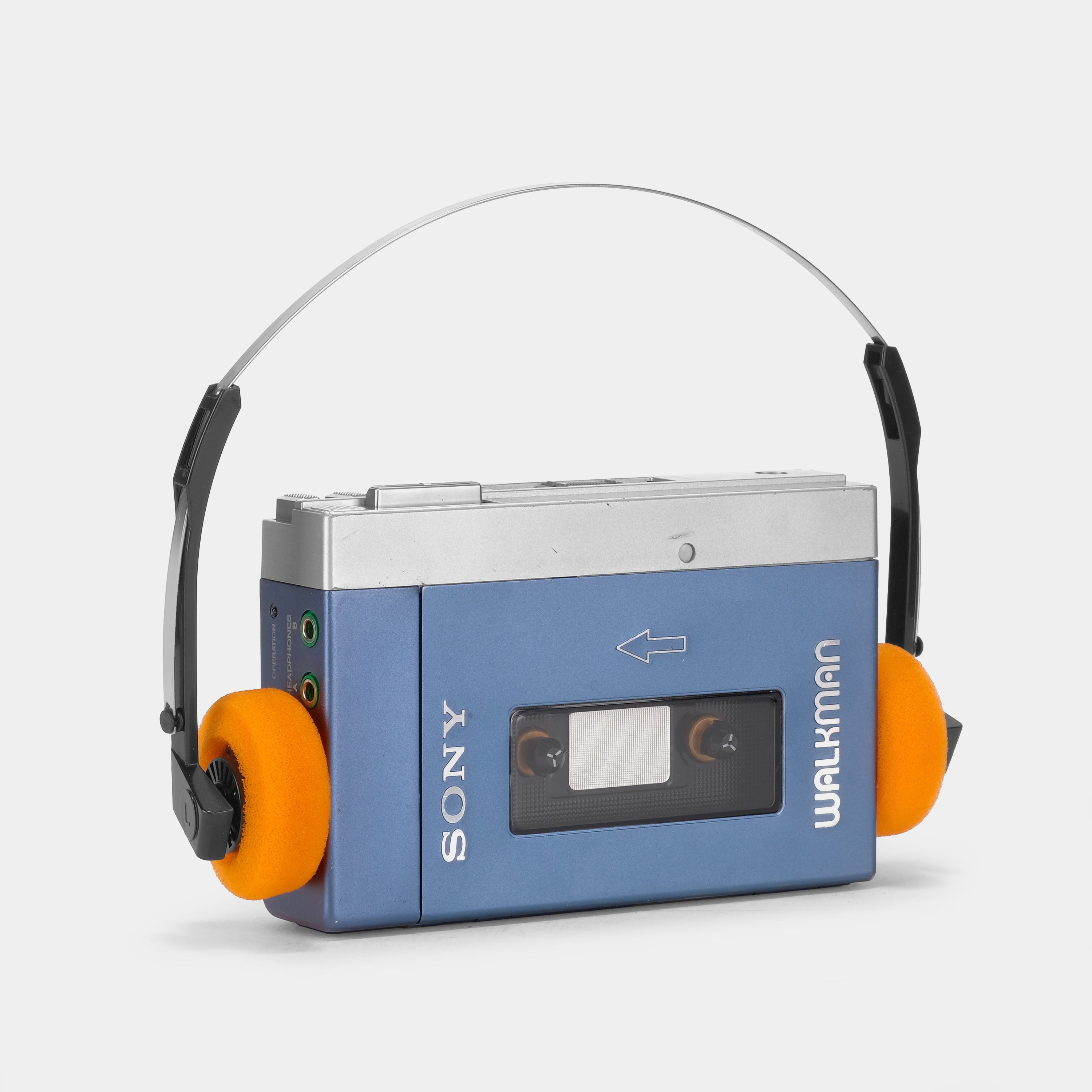 Sony Walkman TPS-L2 Portable Cassette Player with Case