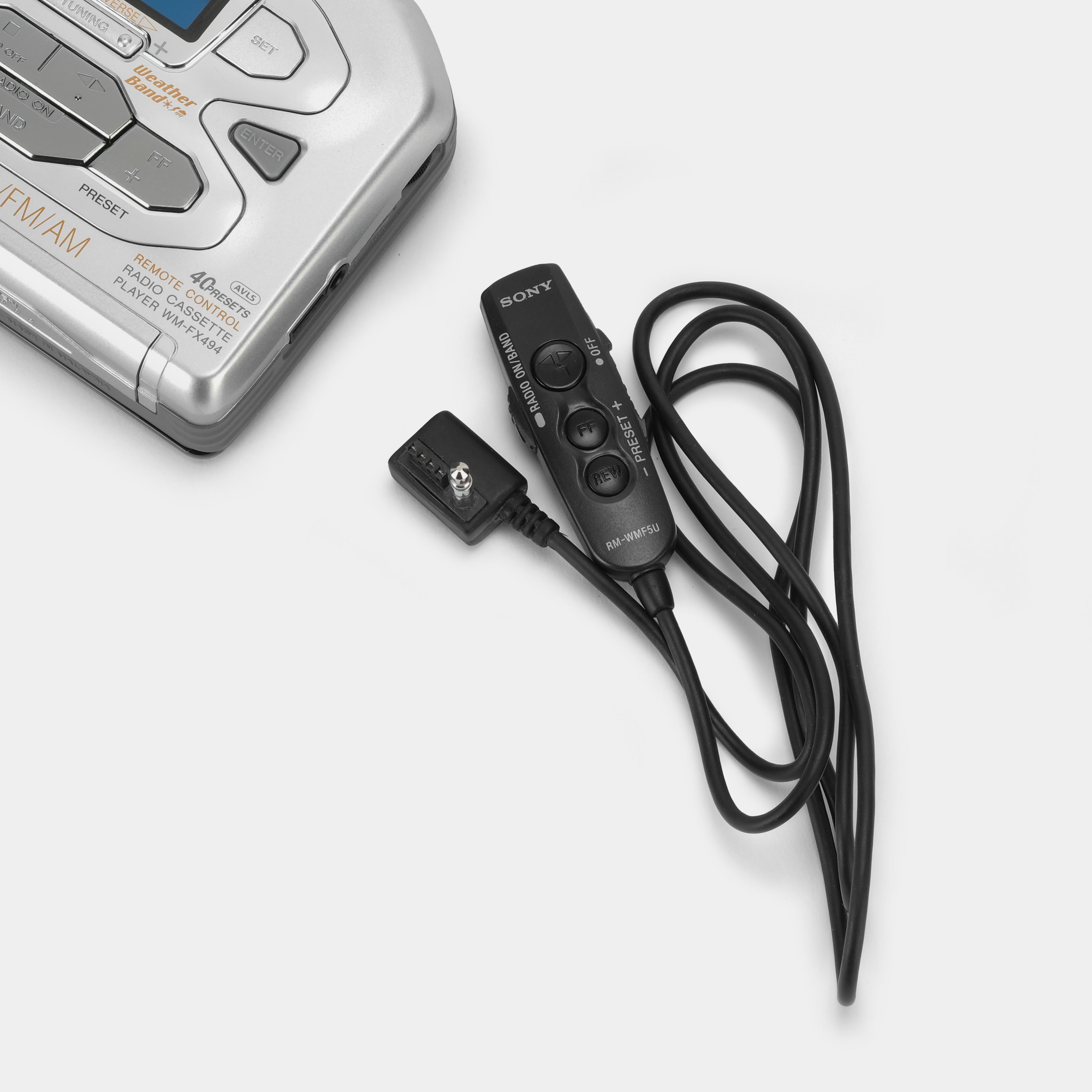 Sony Walkman WM-FX494 TV/AM/FM Portable Cassette Player