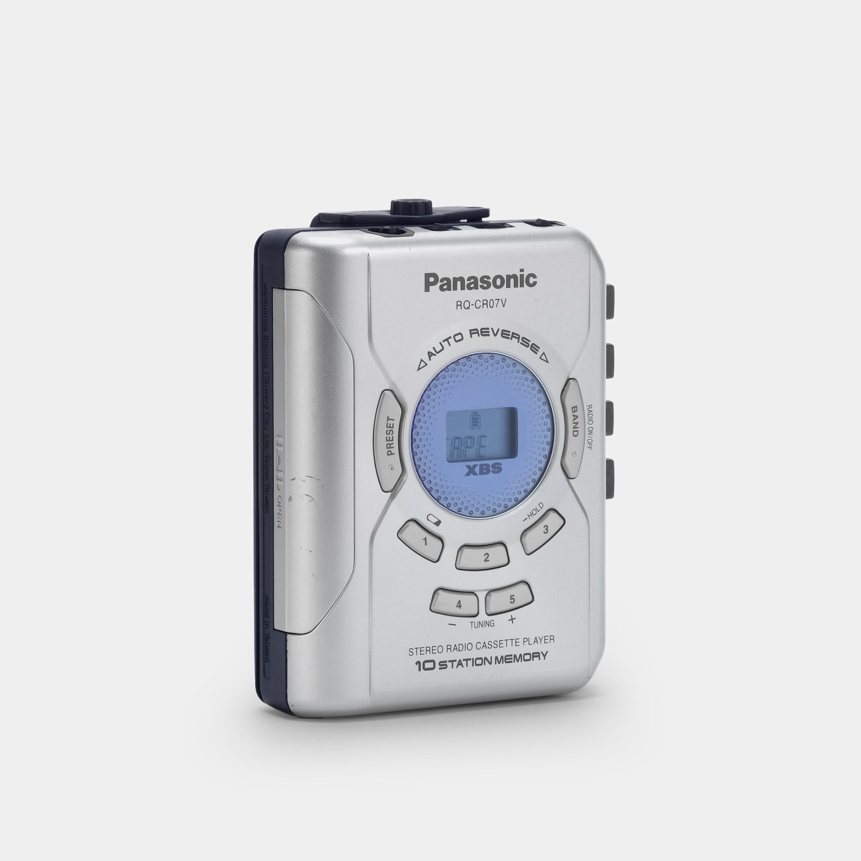 Panasonic RQ-CR07V Stereo Portable Cassette Player