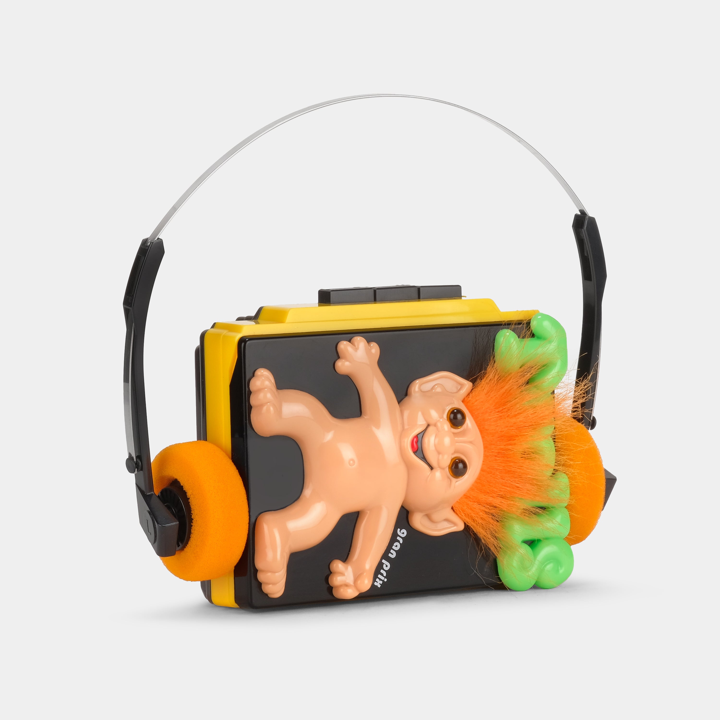 Gran Prix Y0025 Trolls Yellow Portable Cassette Player