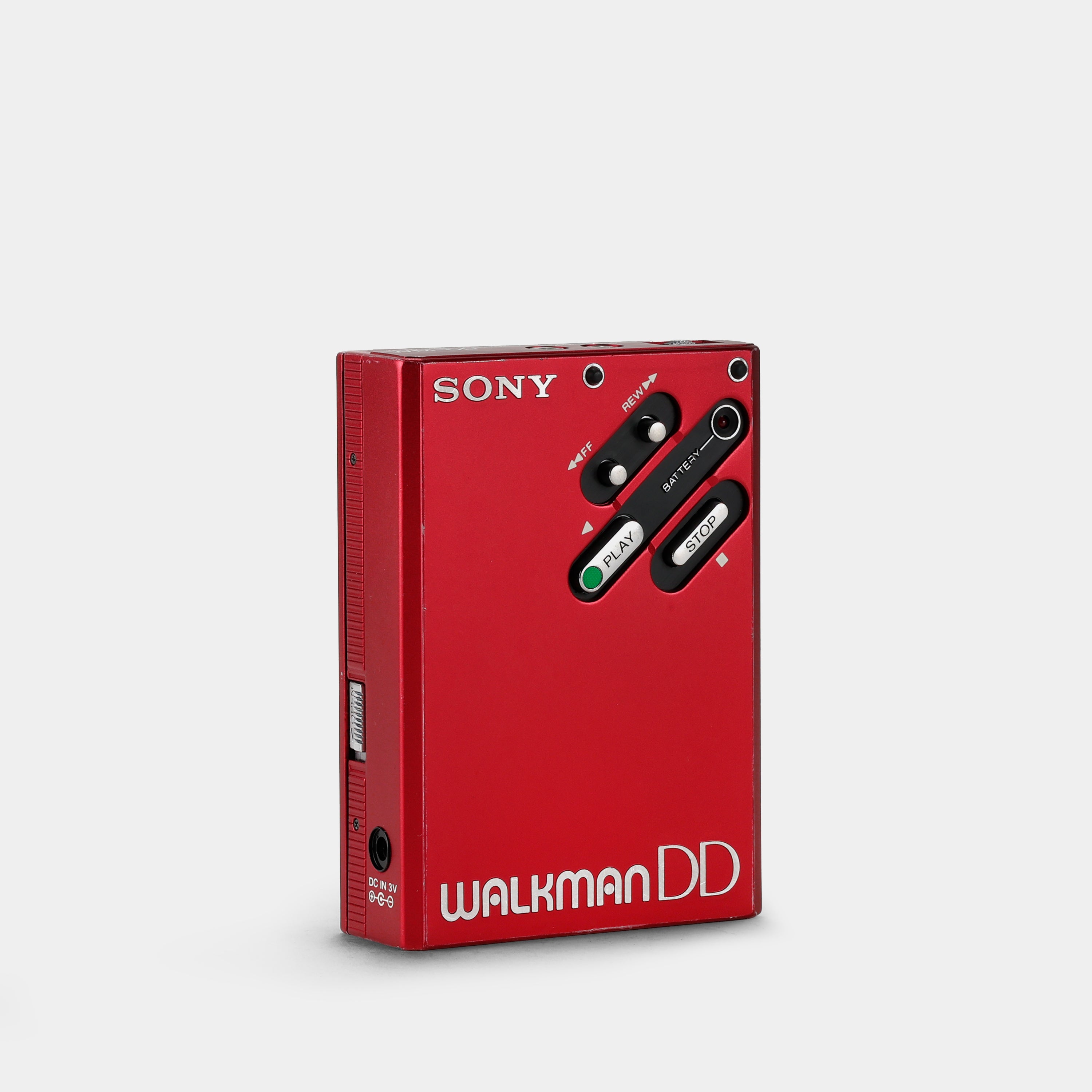 Sony Walkman WM-DD Red Portable Cassette Player