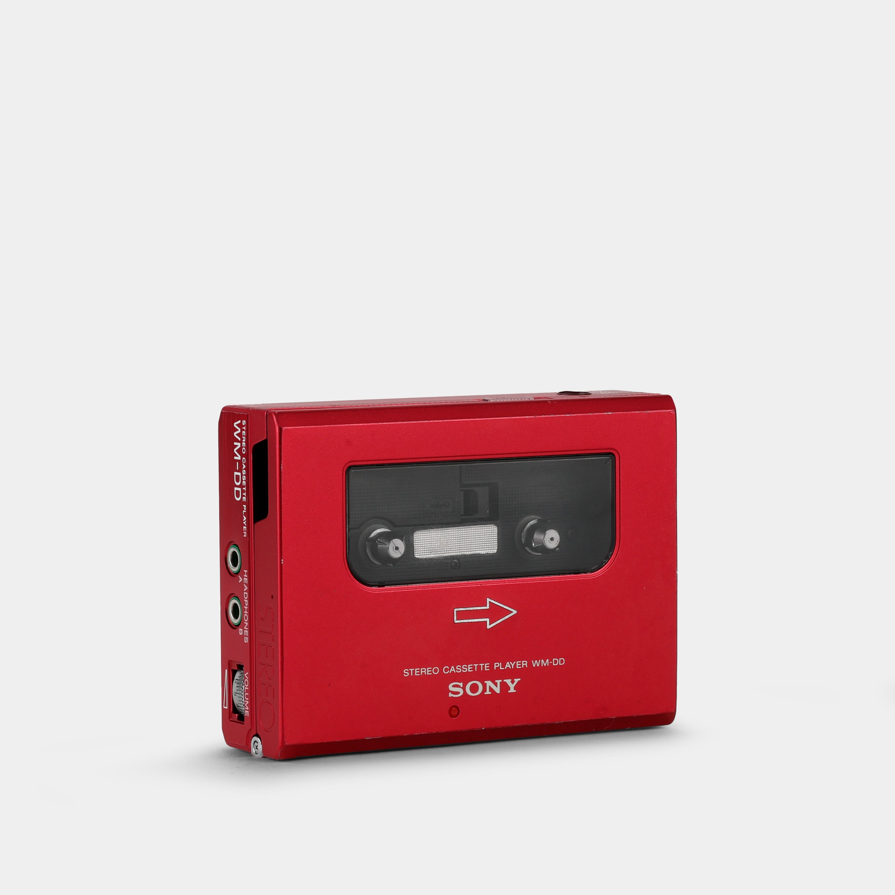 Sony Walkman WM-DD Red Portable Cassette Player