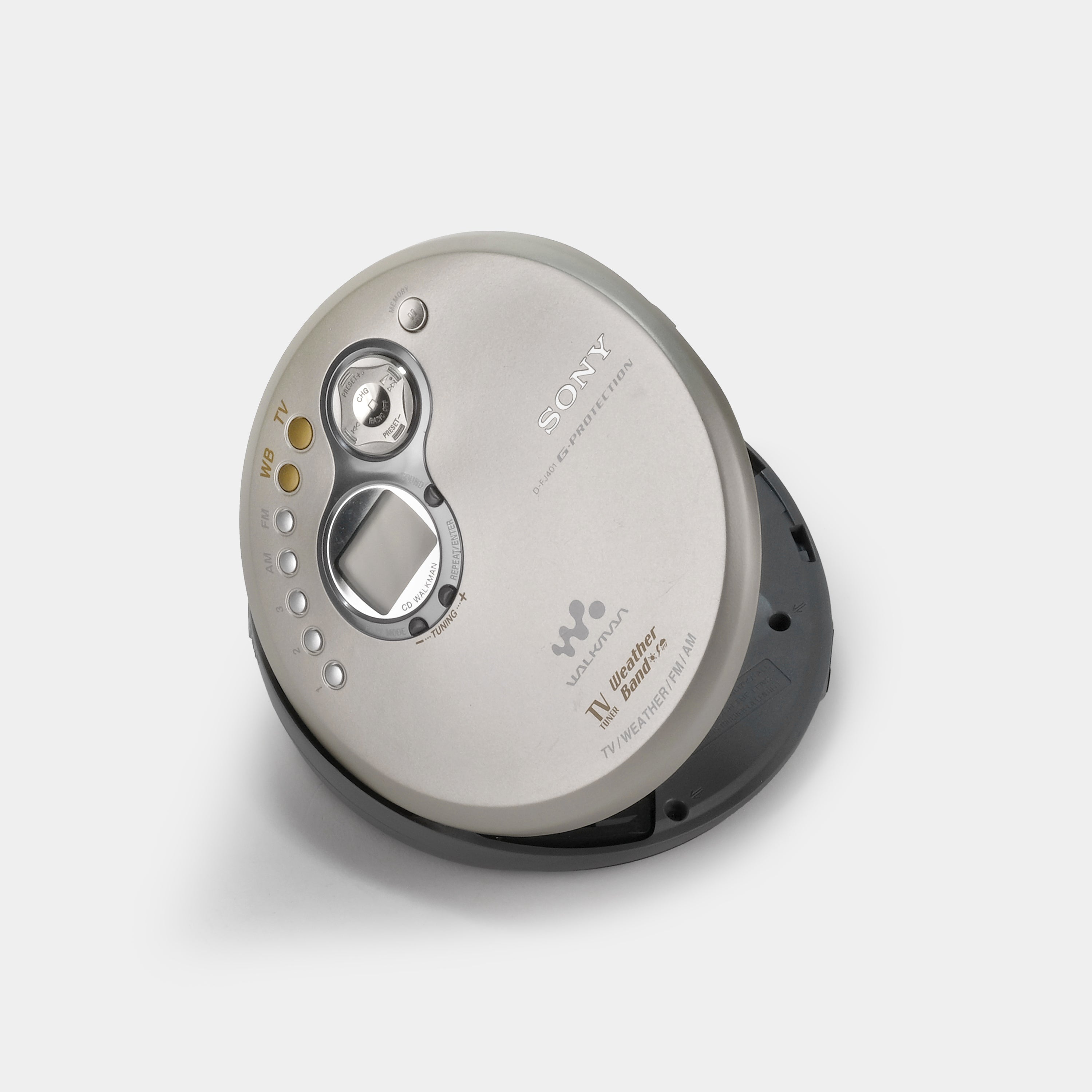 Sony Walkman G-Protection D-FJ401 Portable CD Player