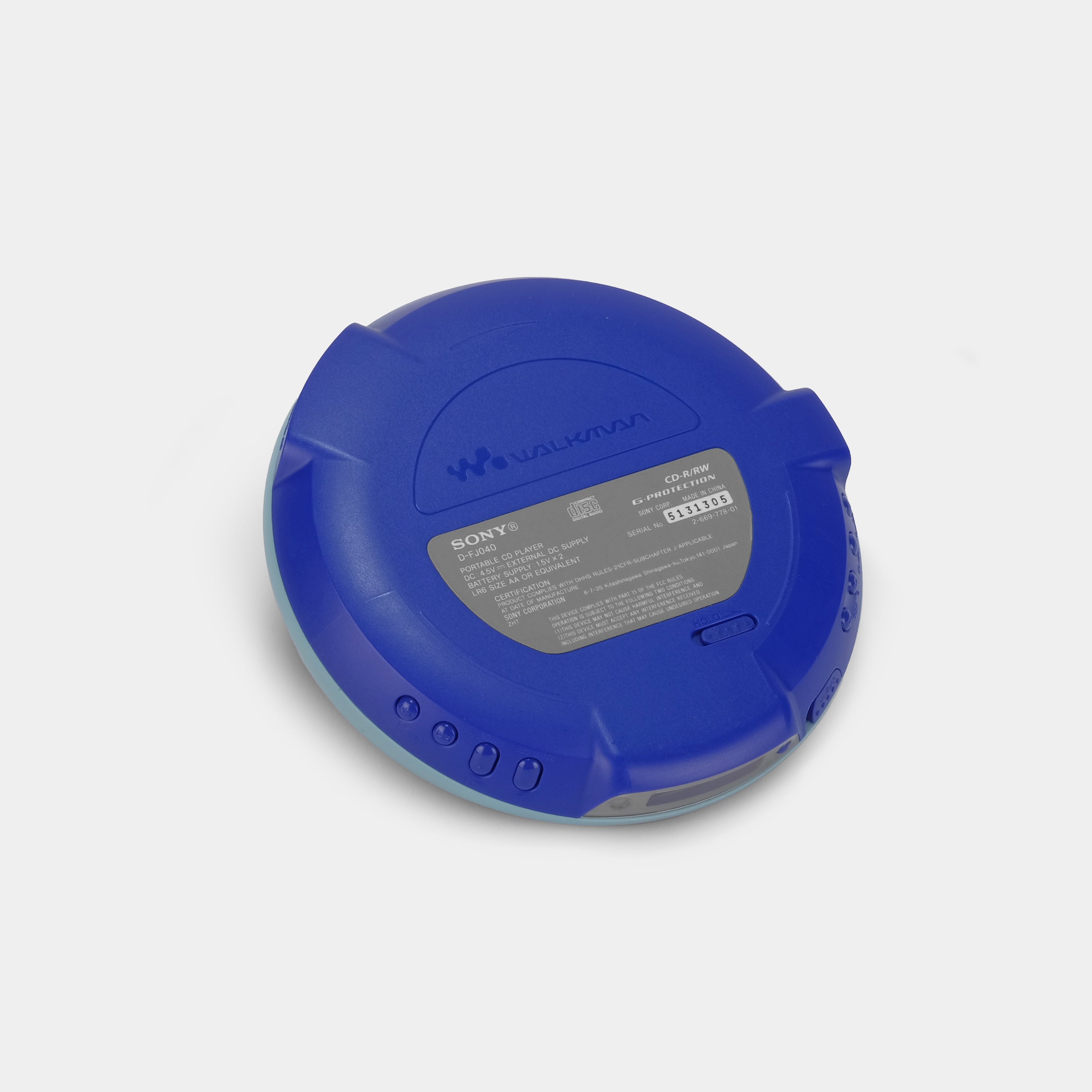 Sony Psyc D-FJ040 Portable CD Player