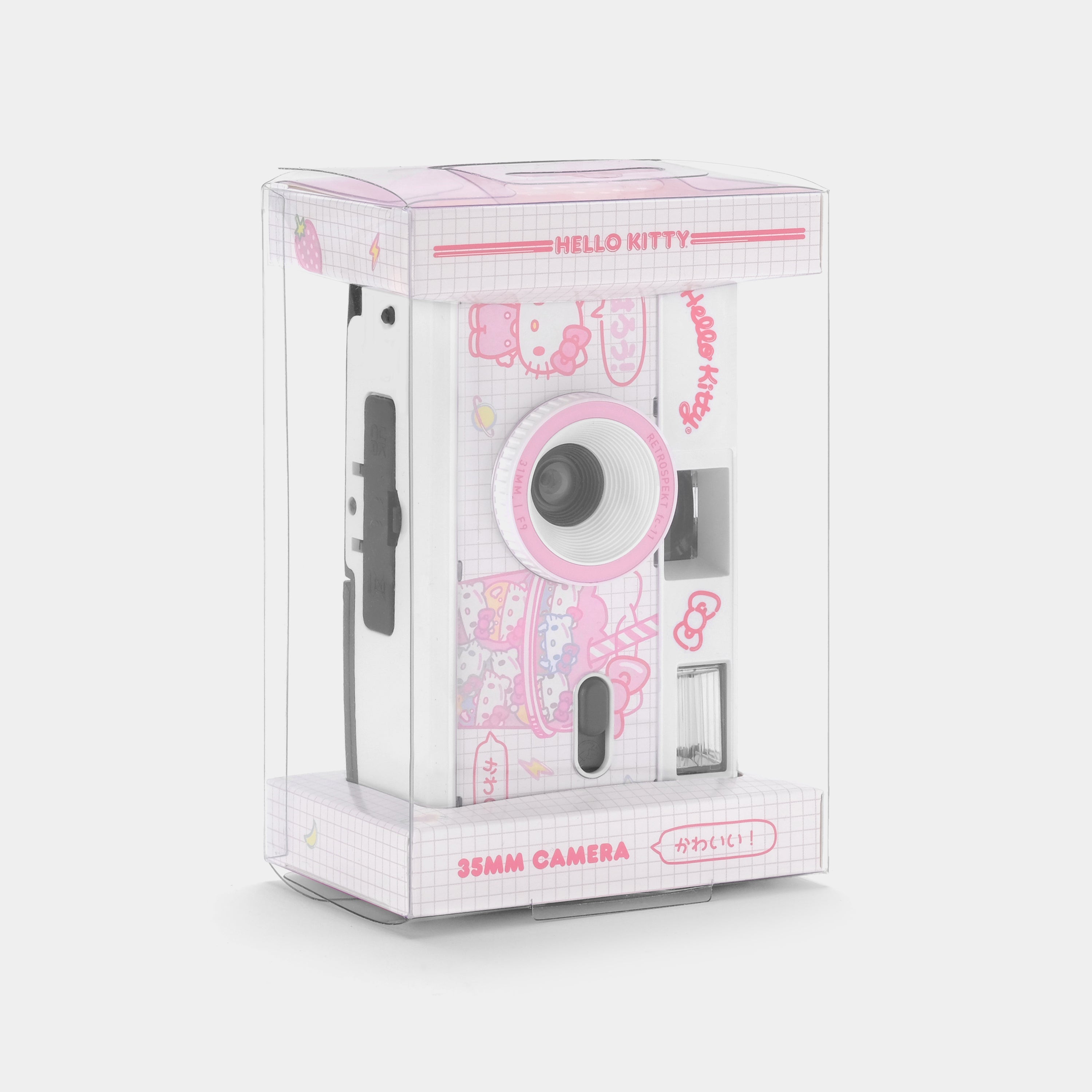 Hello Kitty Strawberry Kawaii FC-11 35mm Film Camera