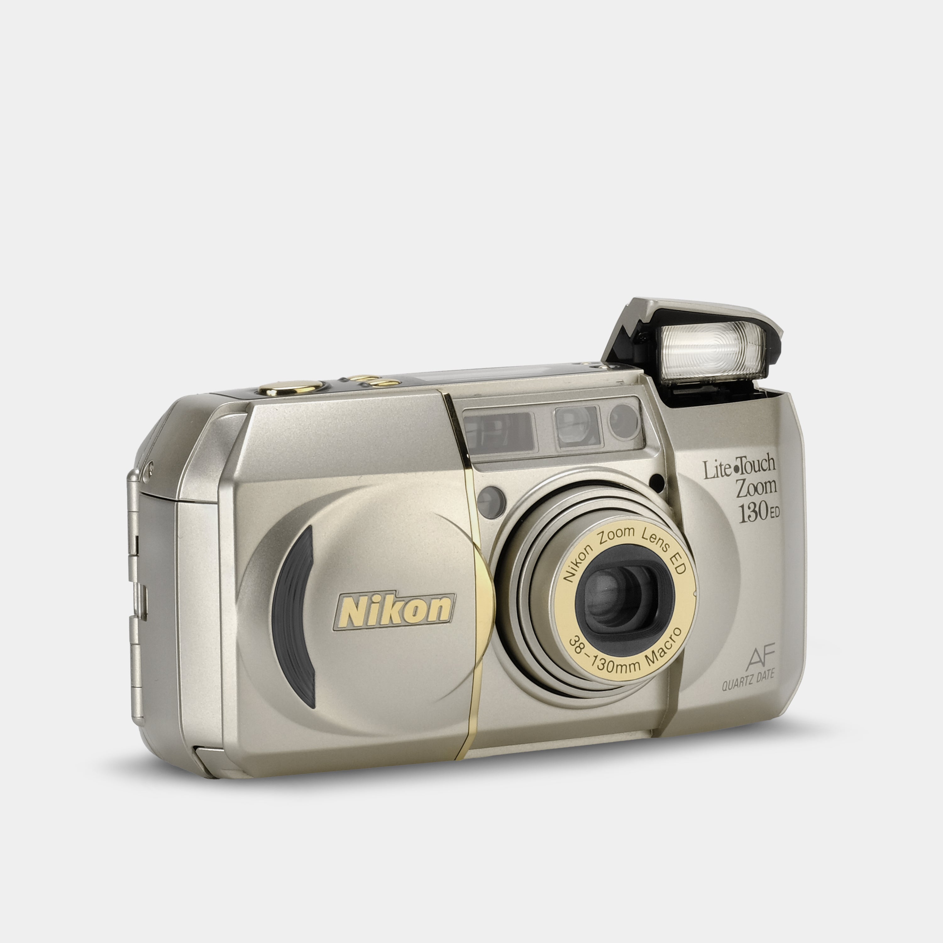 Nikon Lite-Touch Zoom 130 ED 35mm Point And Shoot Film Camera