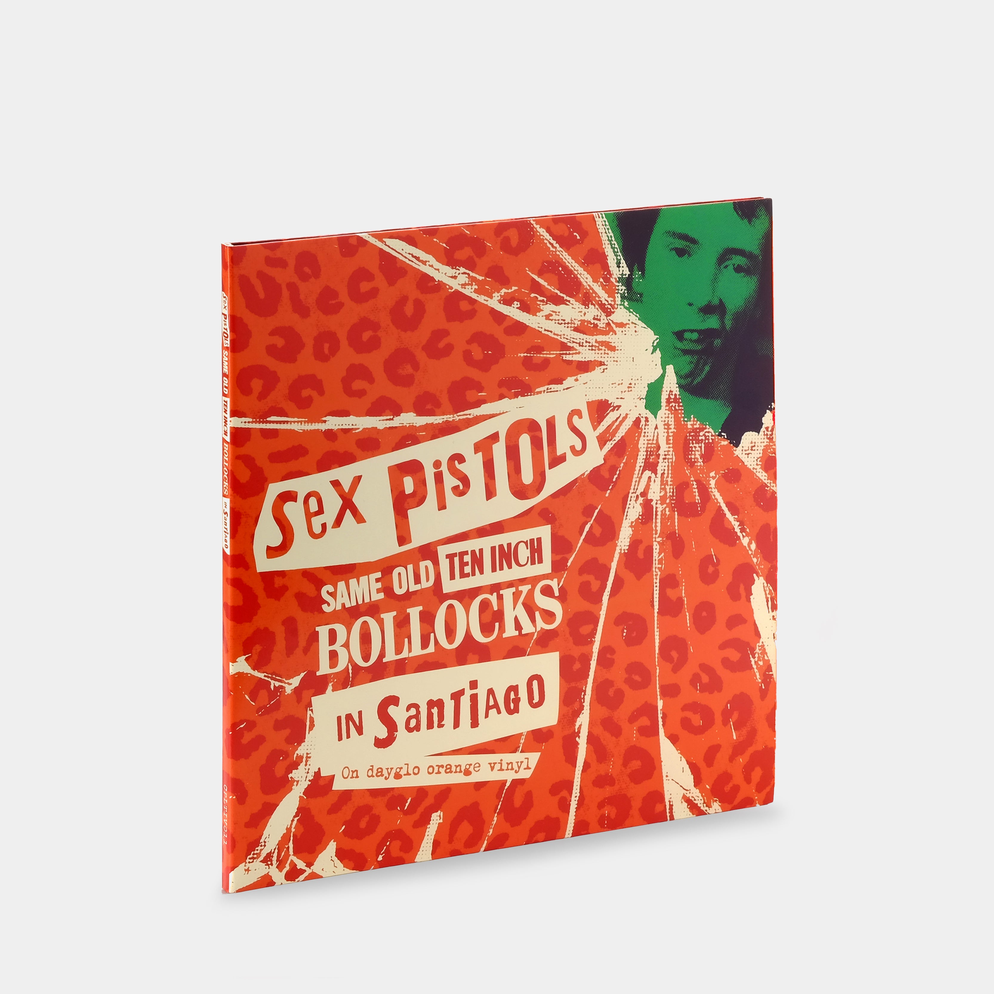 Sex Pistols - Same Old Ten Inch Bollocks In Santiago 2x10" LP Dayglo Orange Vinyl Record