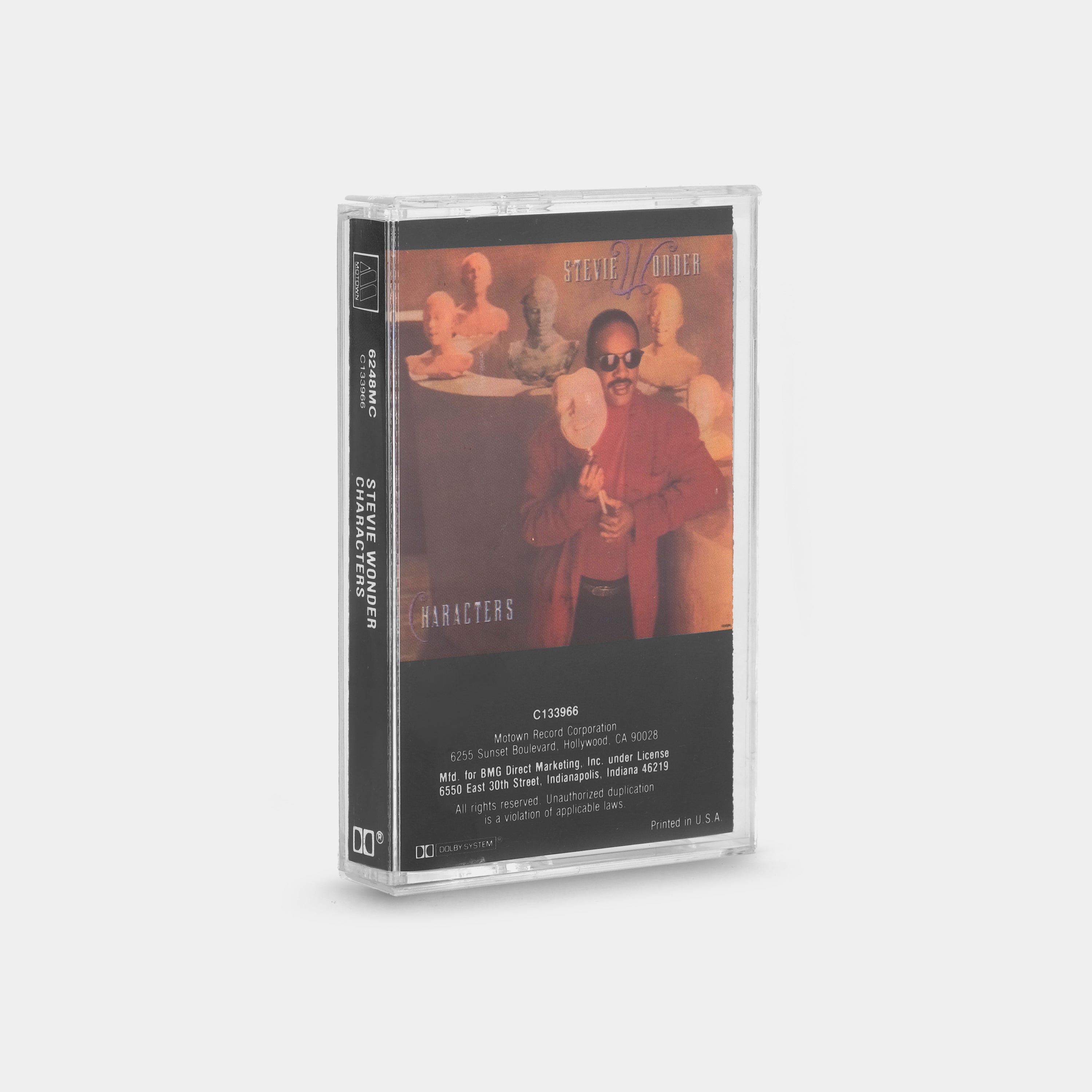 Stevie Wonder - Characters Cassette Tape