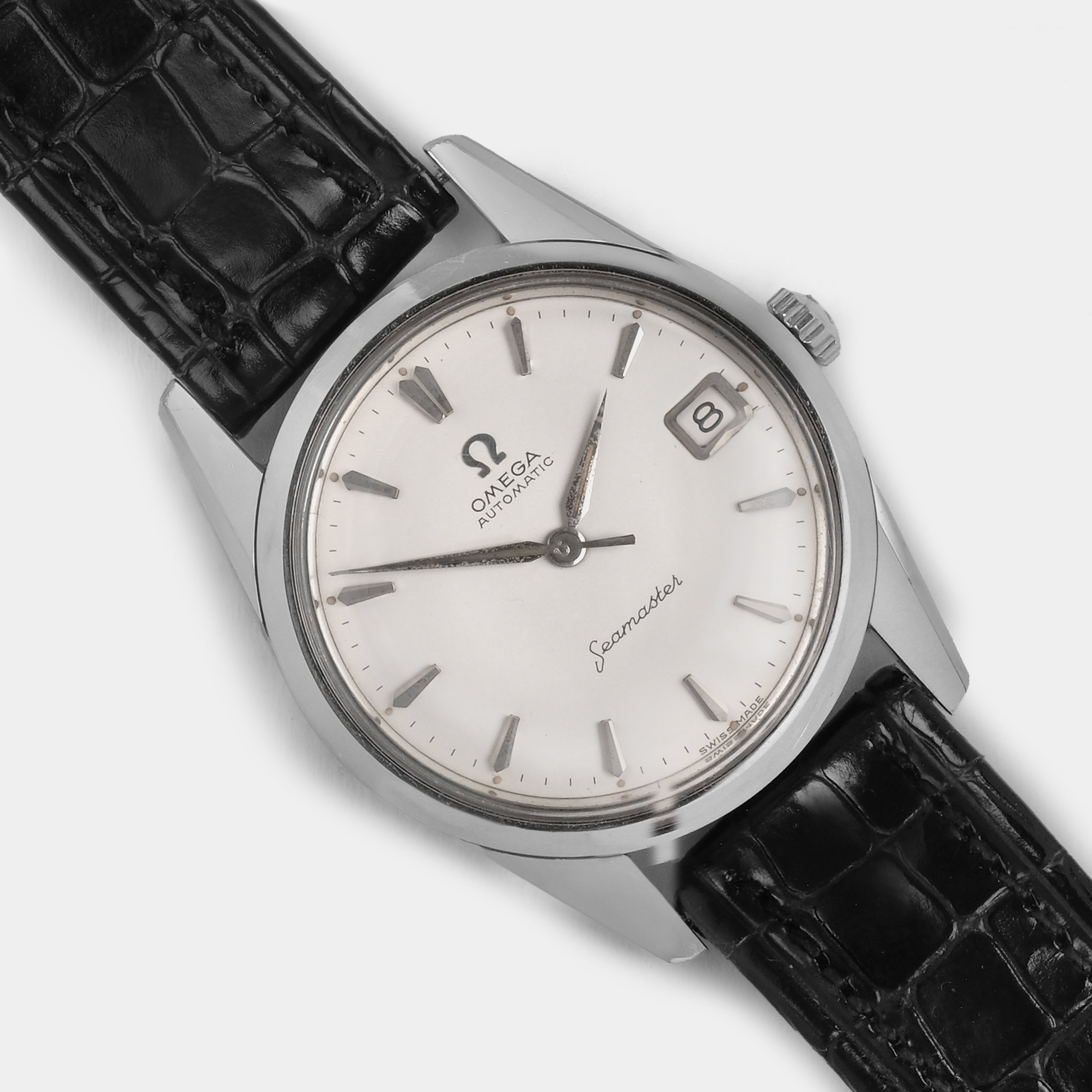 Omega Seamaster Automatic Calendar Circa Early 1960s Wristwatch