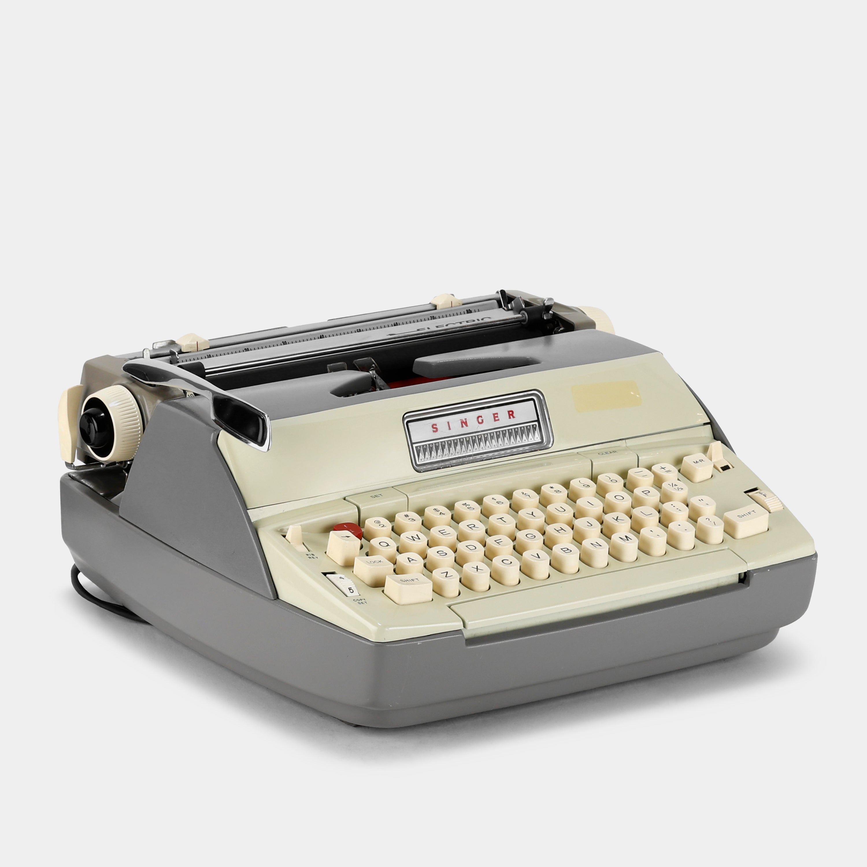 Singer Electric Grey Typewriter