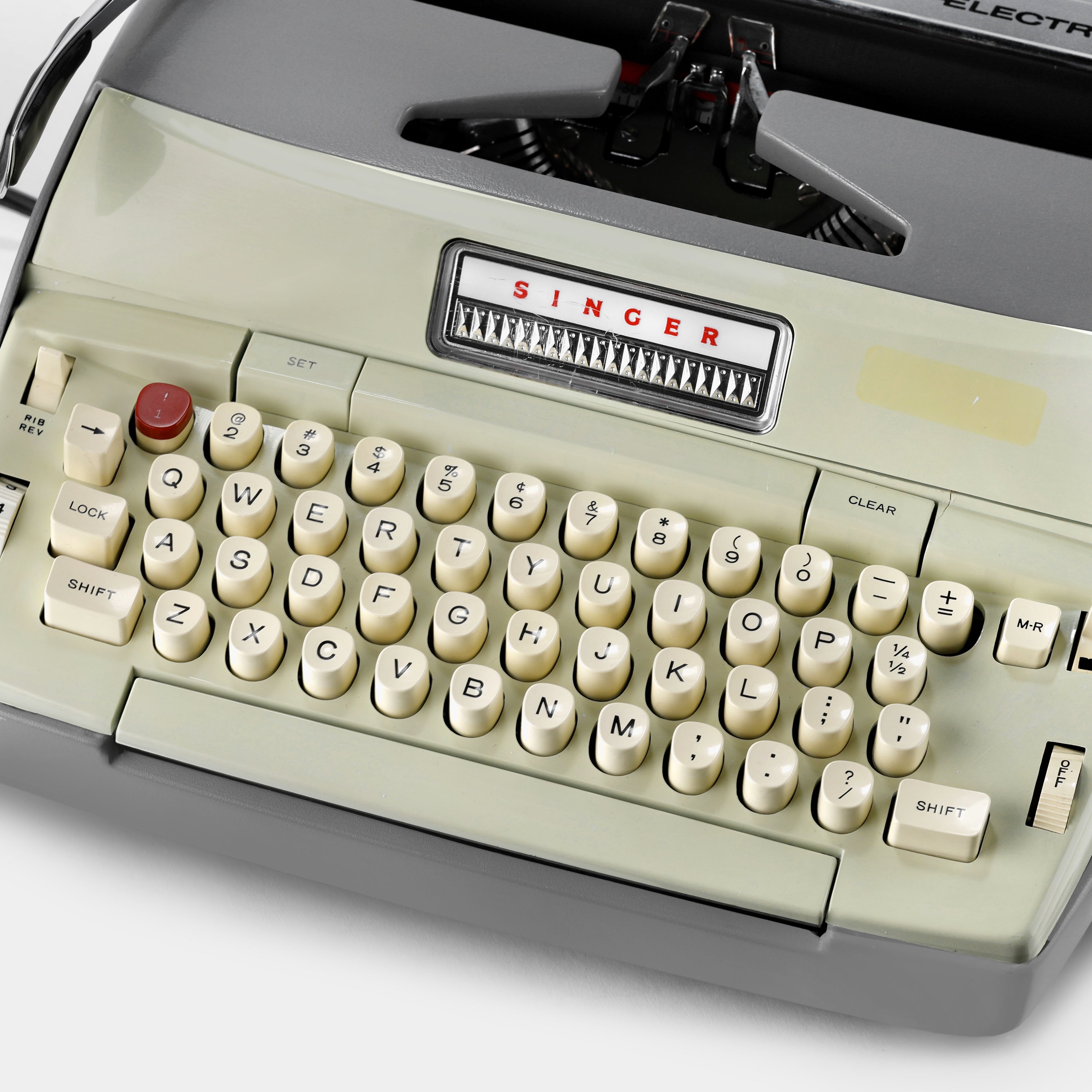 Singer Electric Grey Typewriter