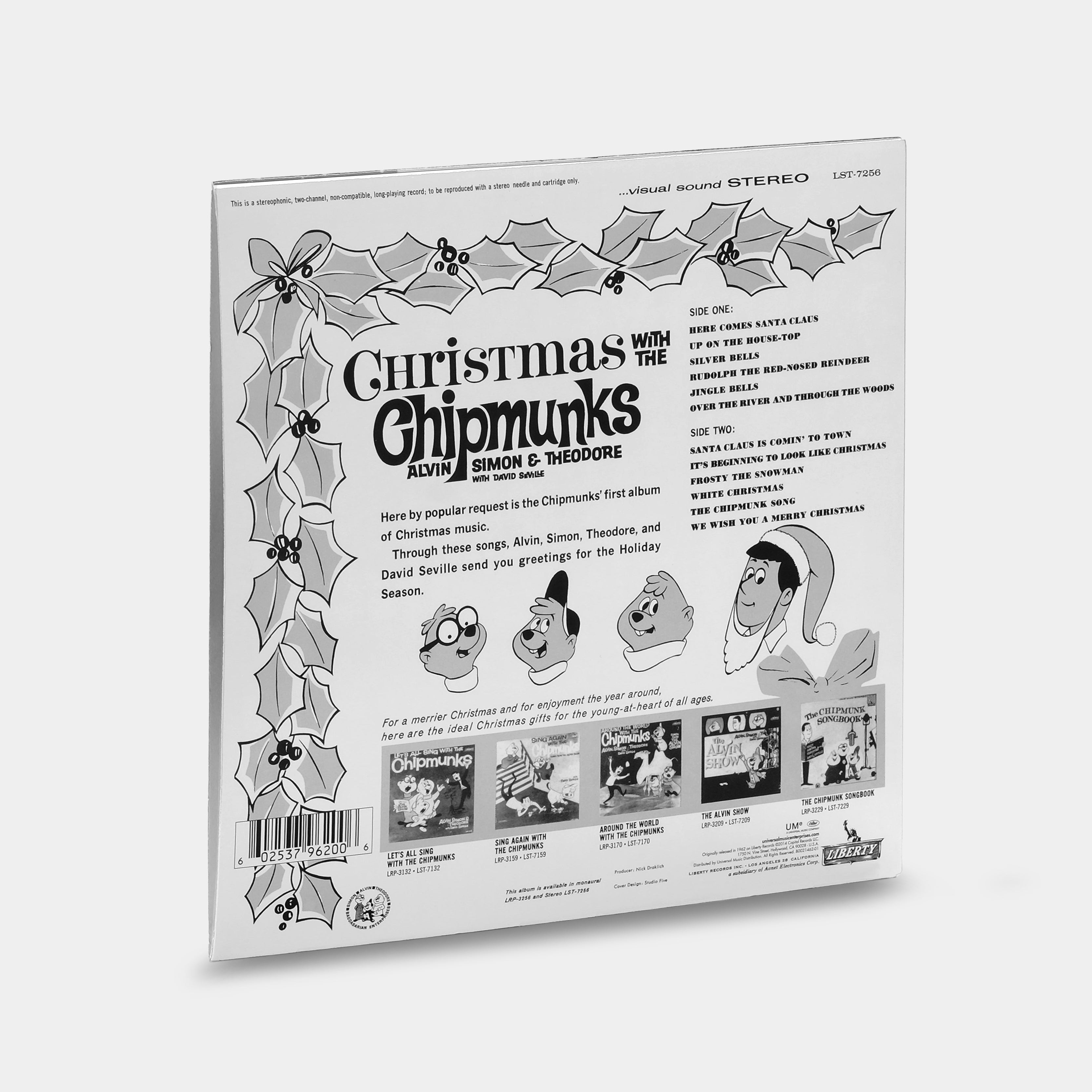 The Chipmunks - Christmas With The Chipmunks LP Vinyl Record