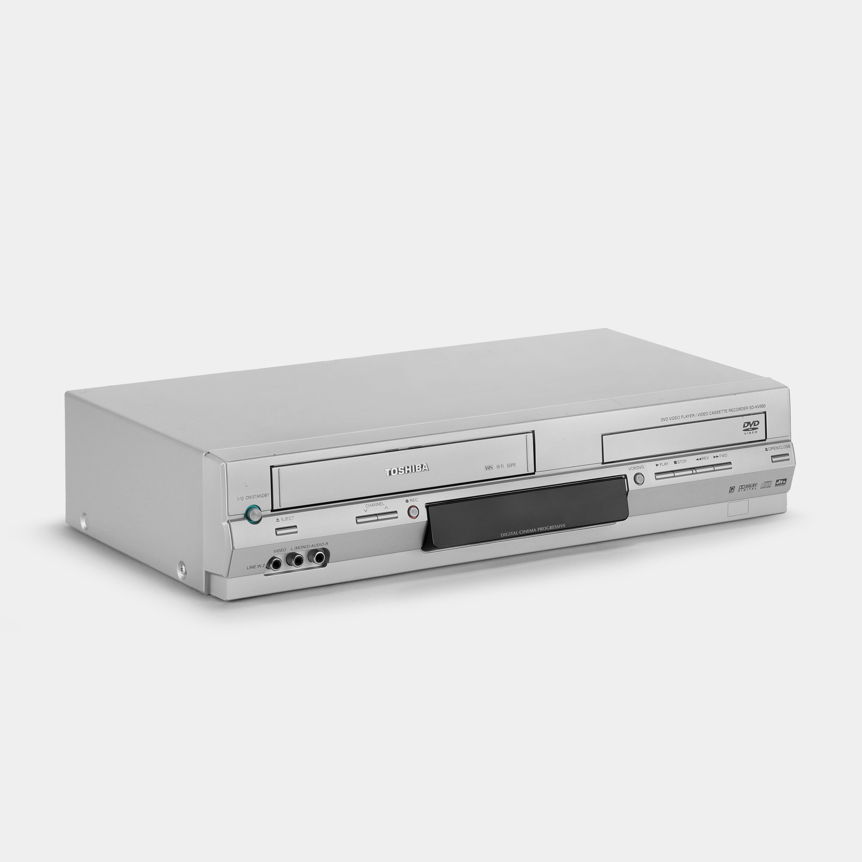 Toshiba SD-KV550SU VCR VHS and DVD Player