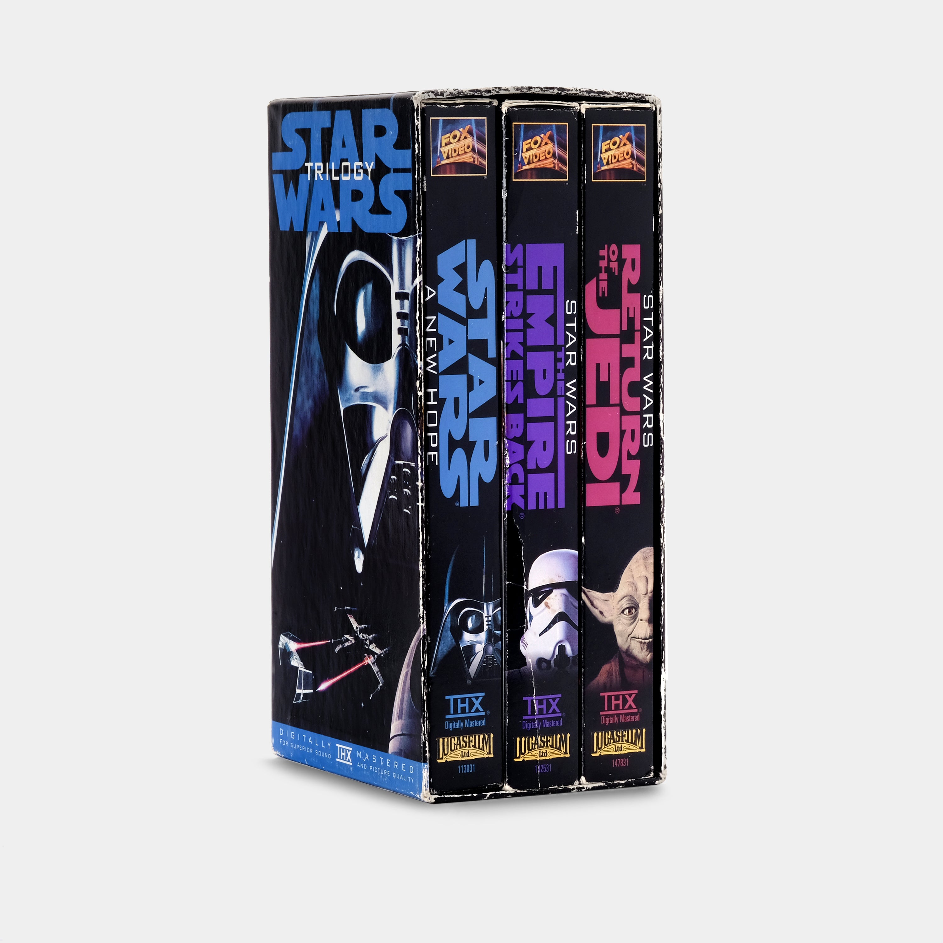 Star Wars Trilogy VHS Tape Set