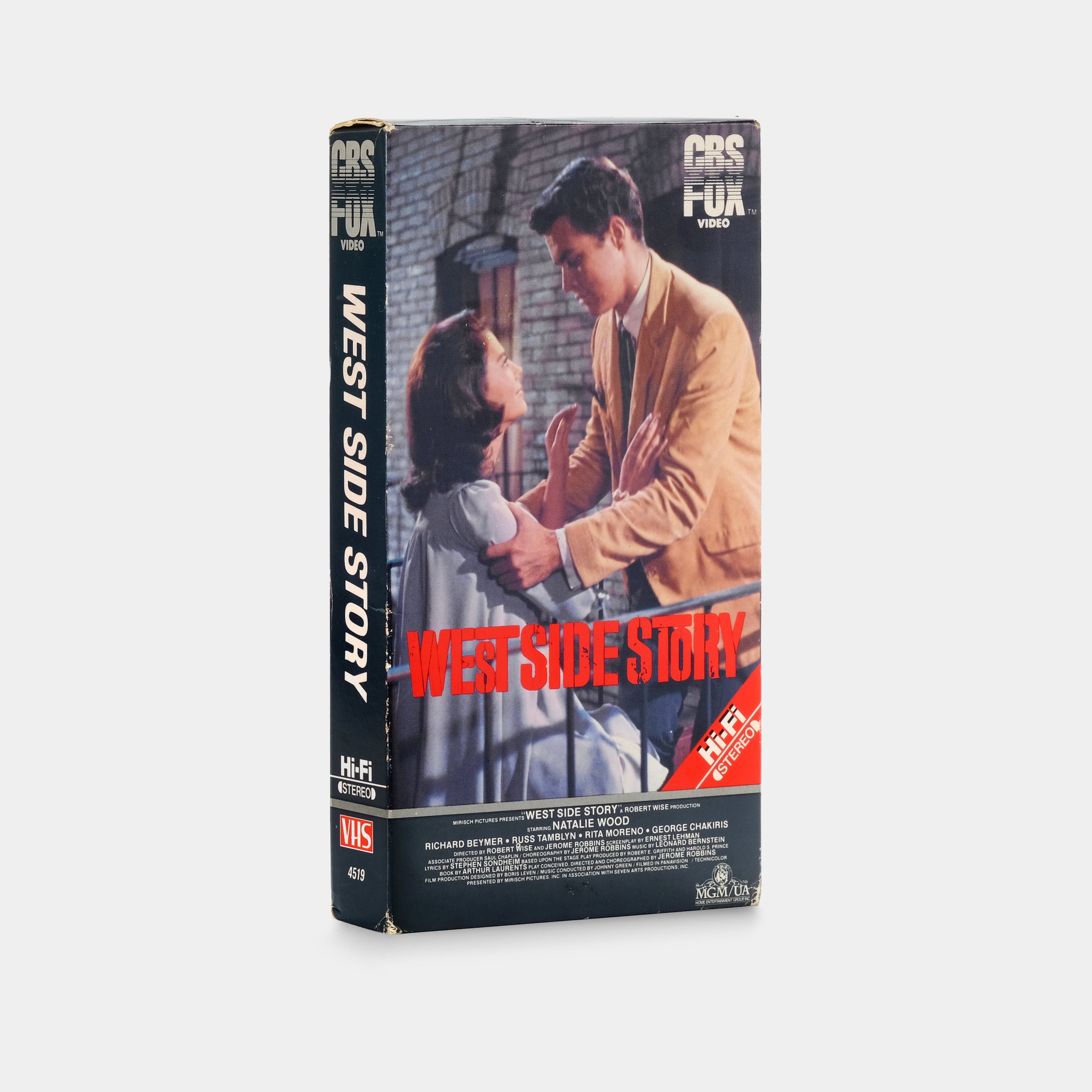 West Side Story VHS Tape