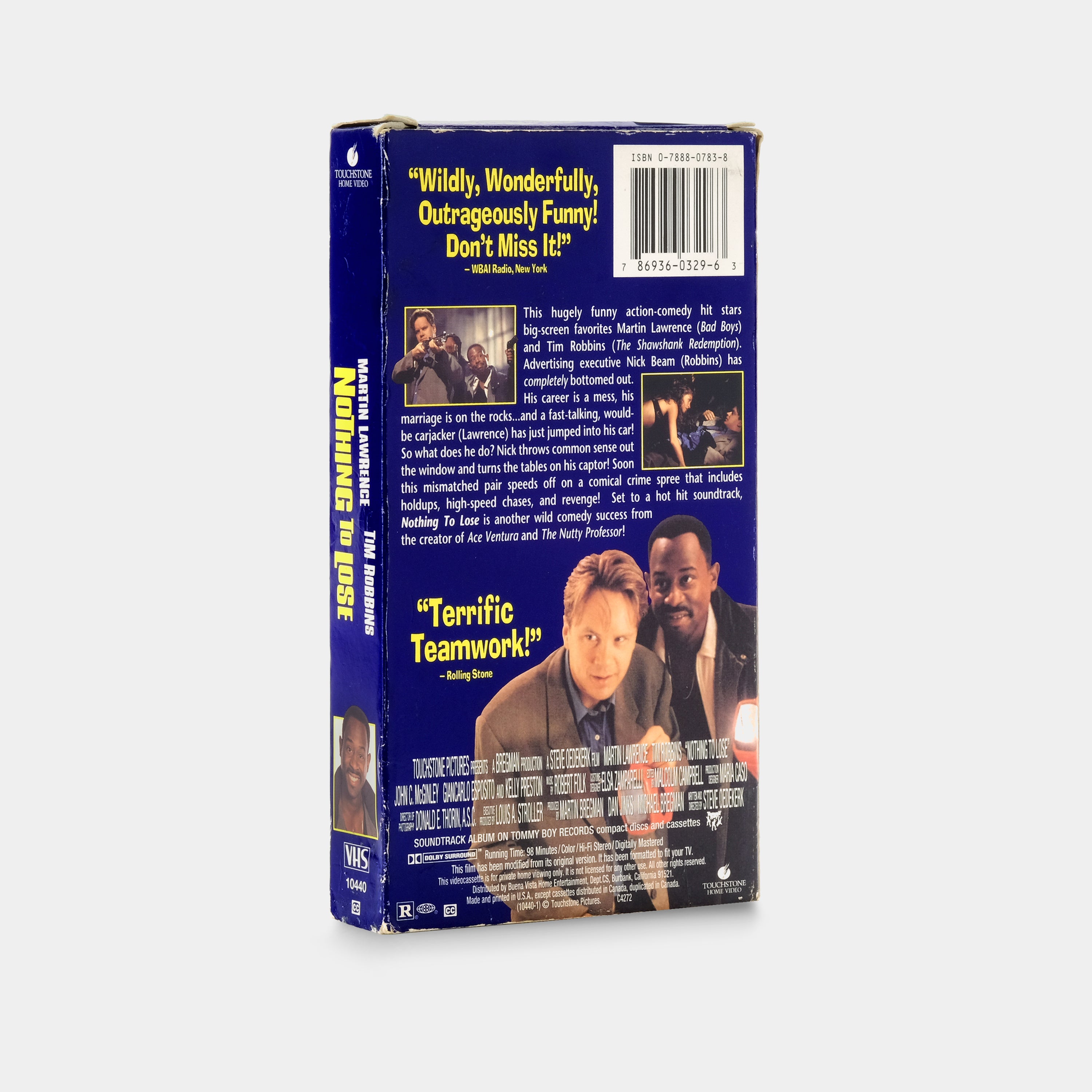 Nothing to Lose VHS Tape