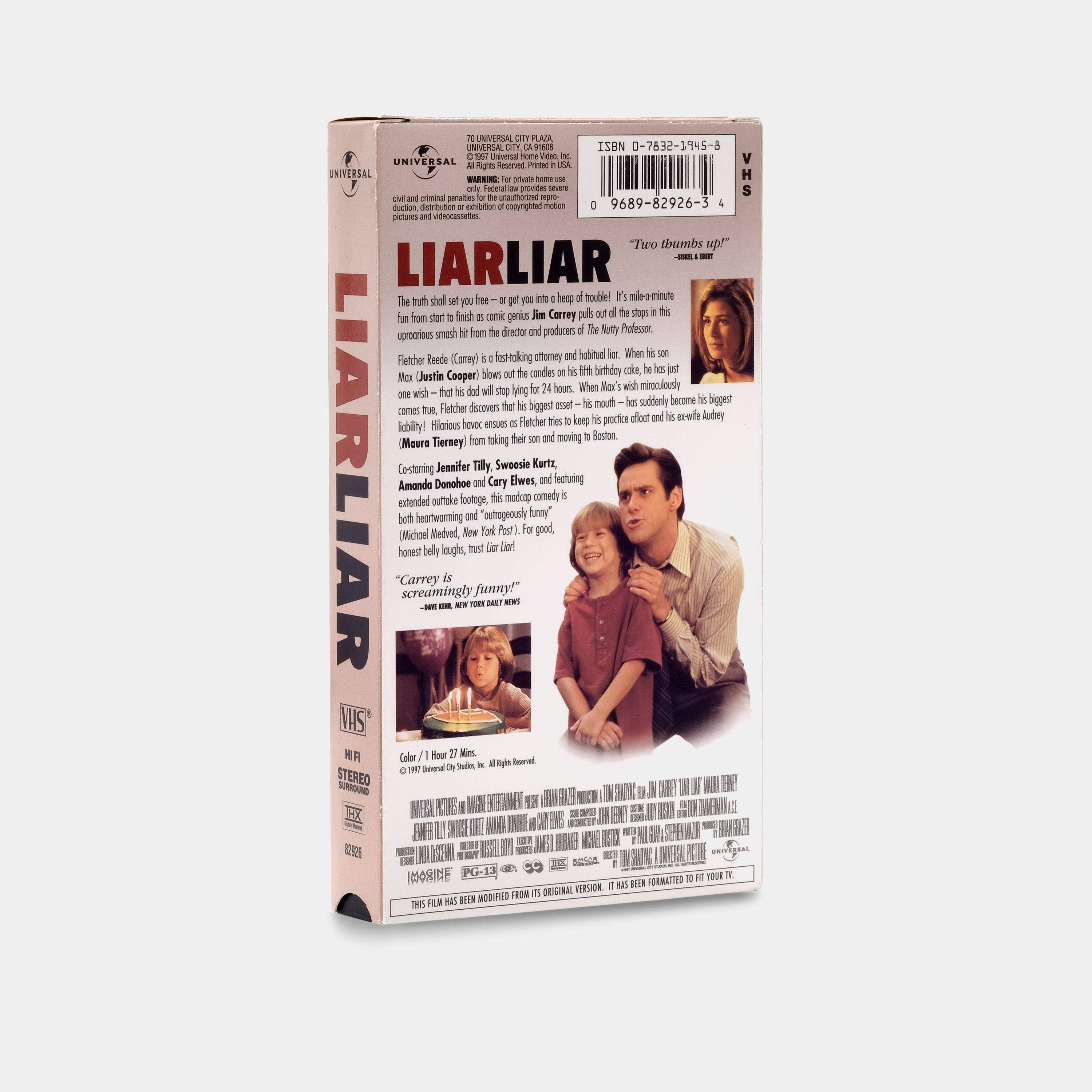 Liar Liar VHS Tape