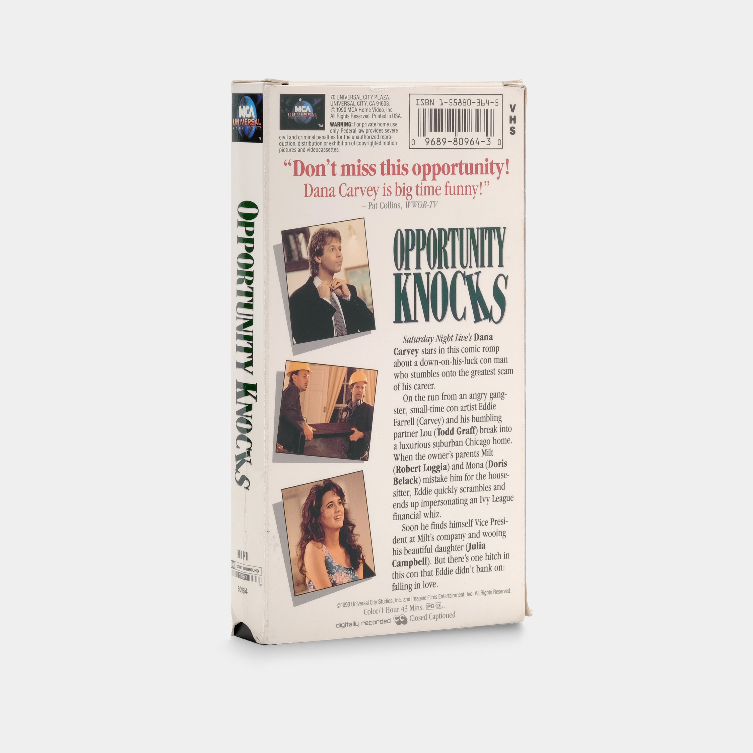 Opportunity Knocks VHS Tape