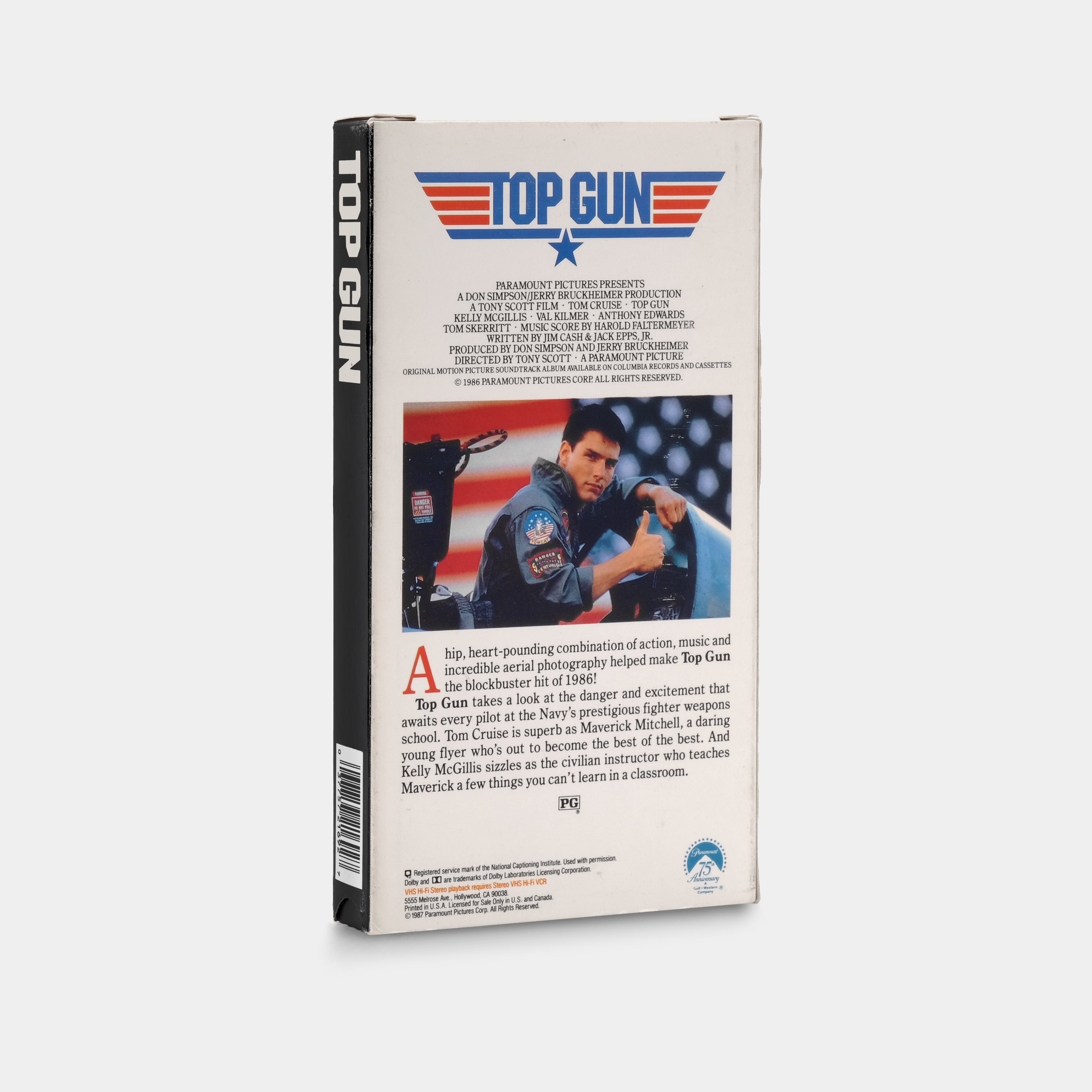 Top Gun VHS Tape