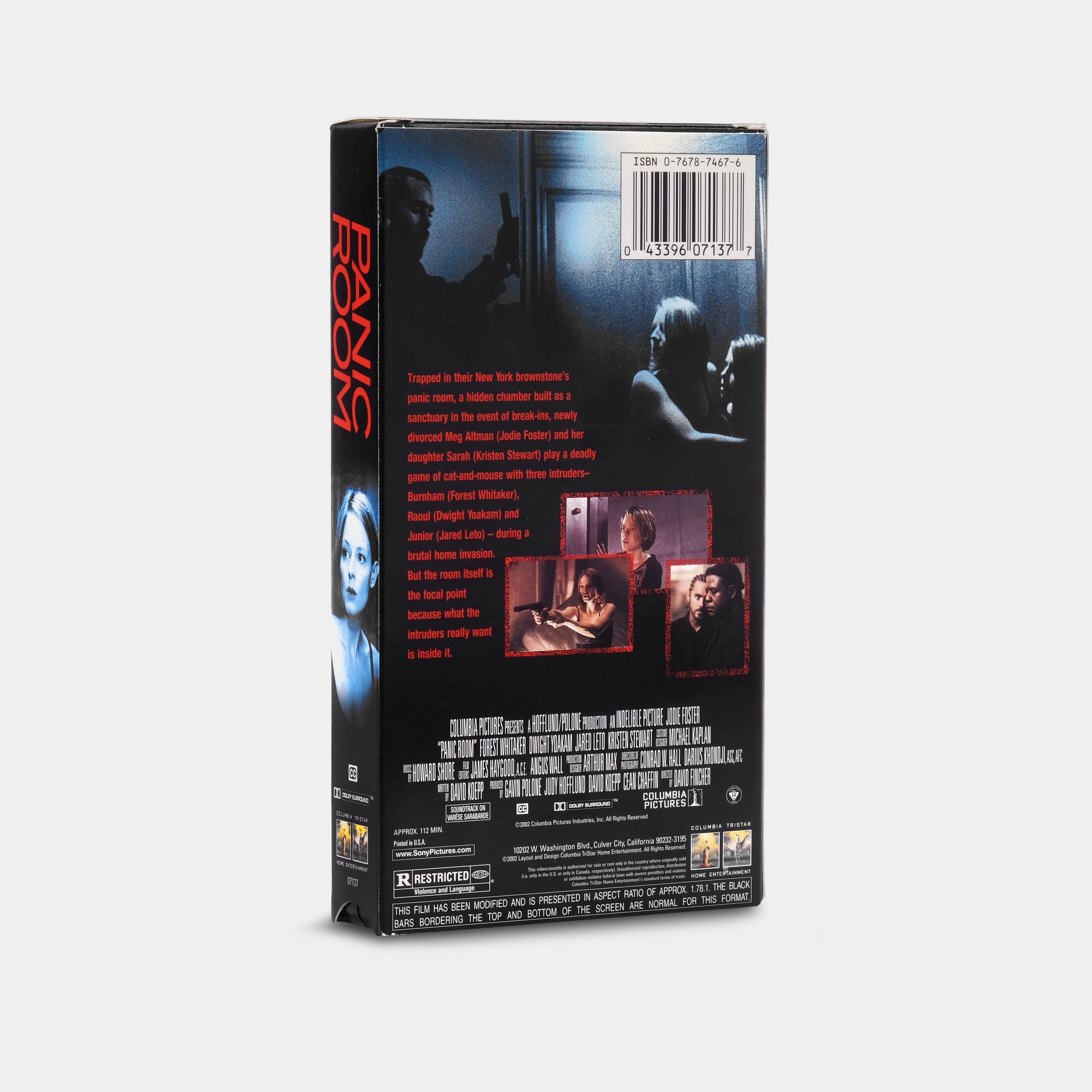 Panic Room VHS Tape