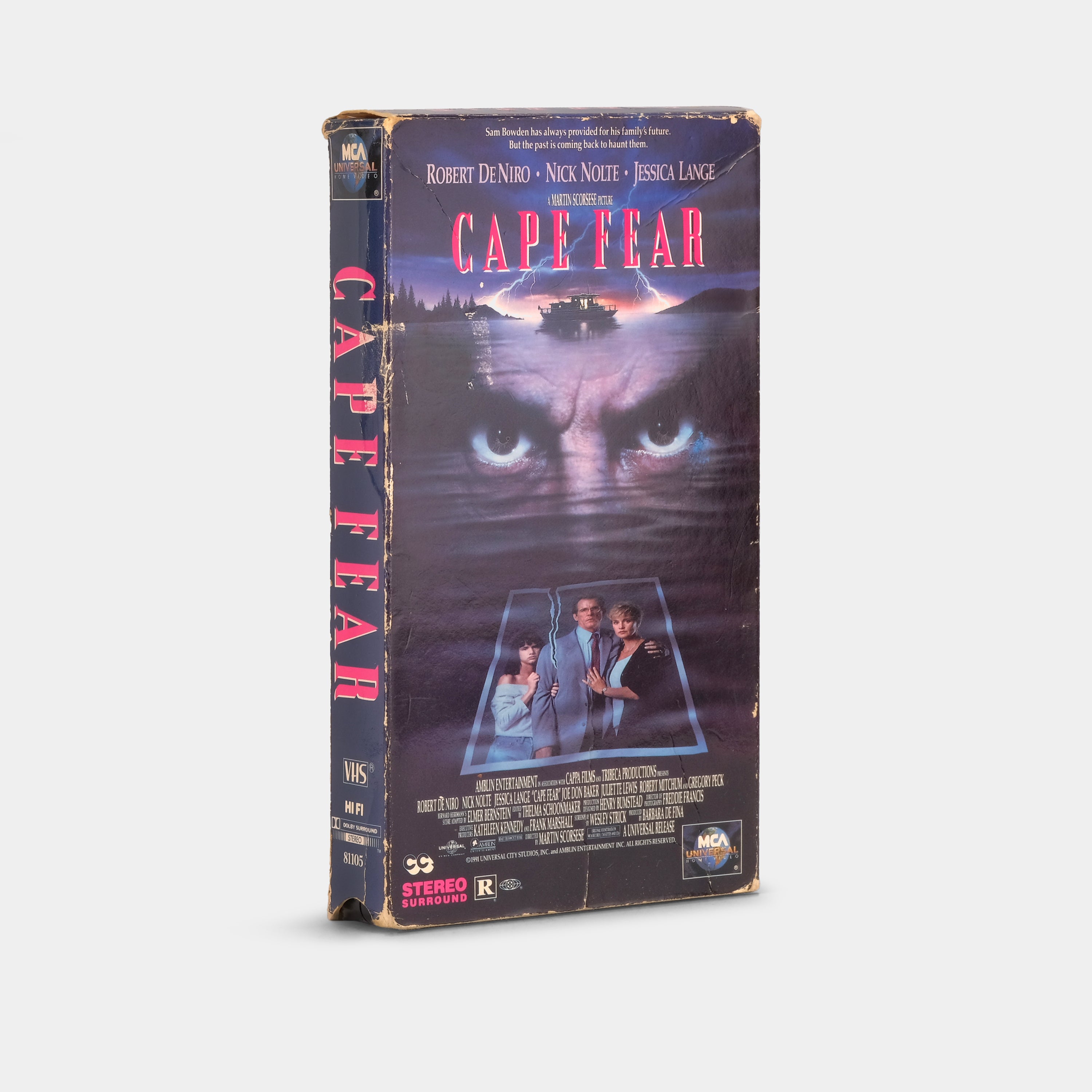 Cape Fear VHS Tape