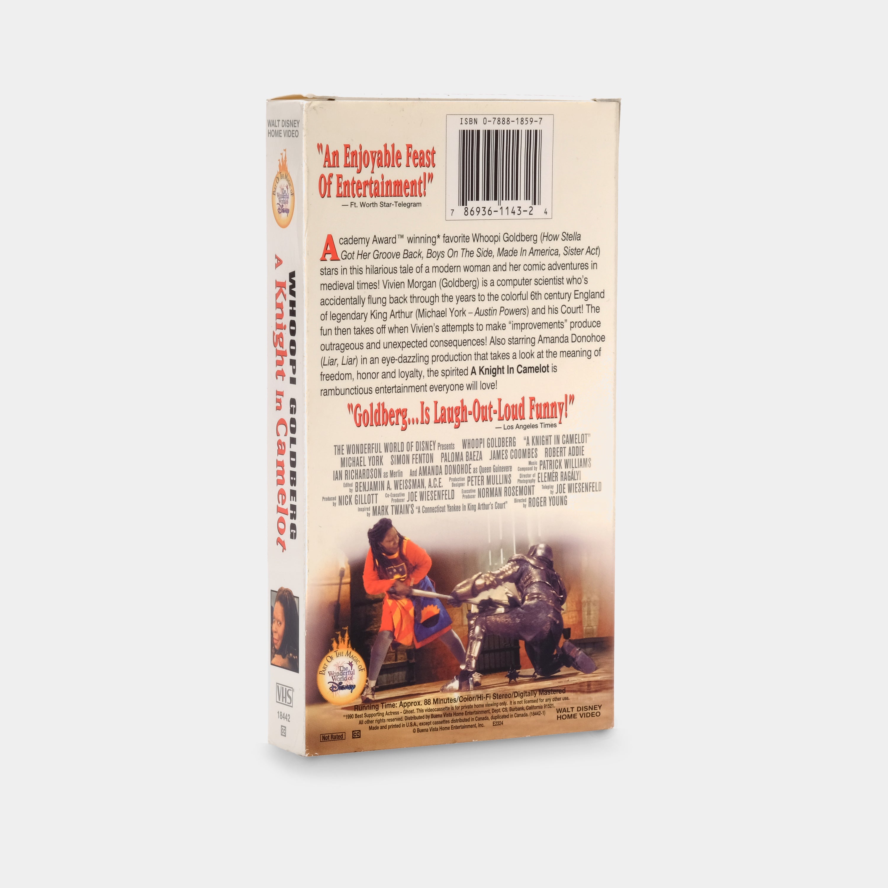 A Knight In Camelot VHS Tape