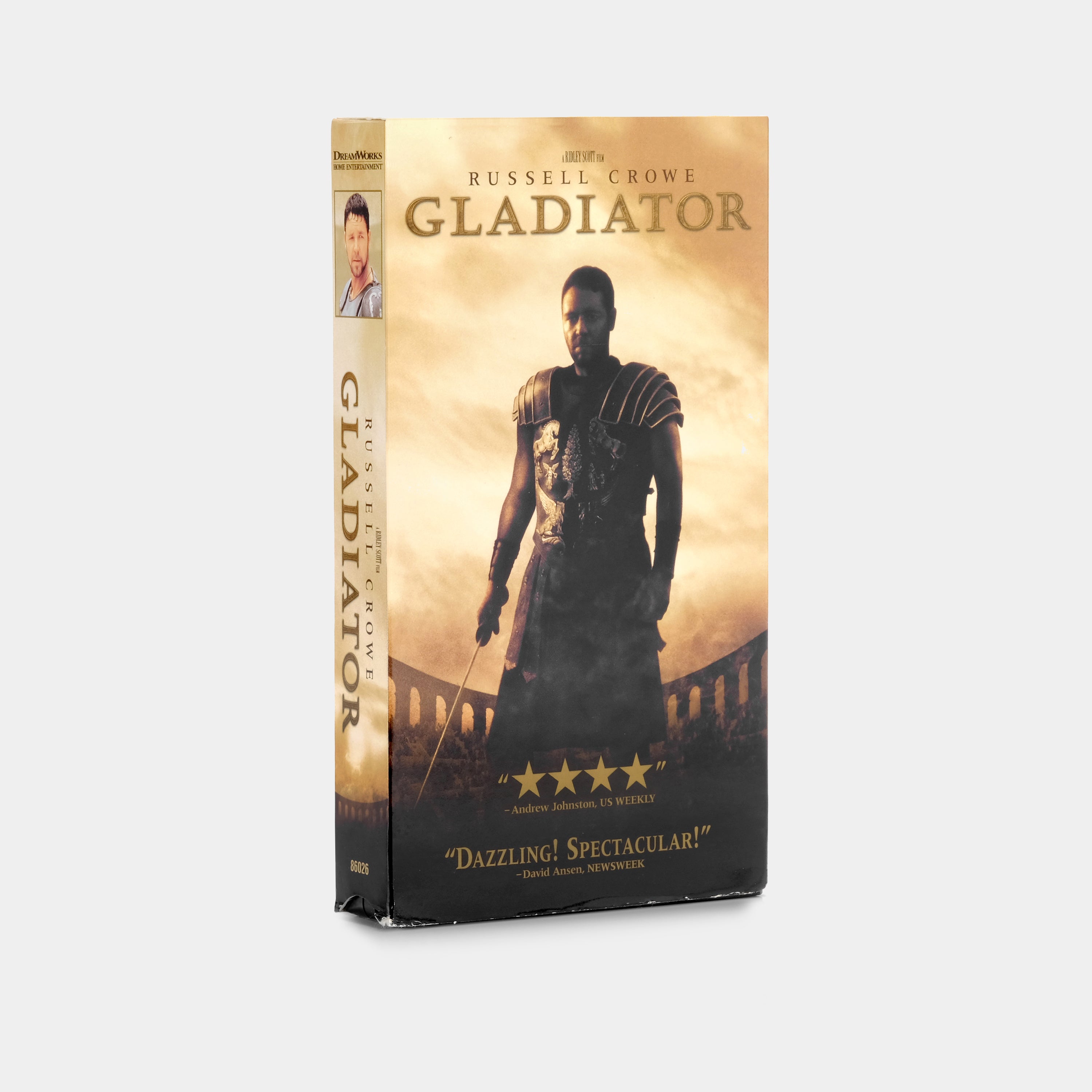 Gladiator VHS Tape