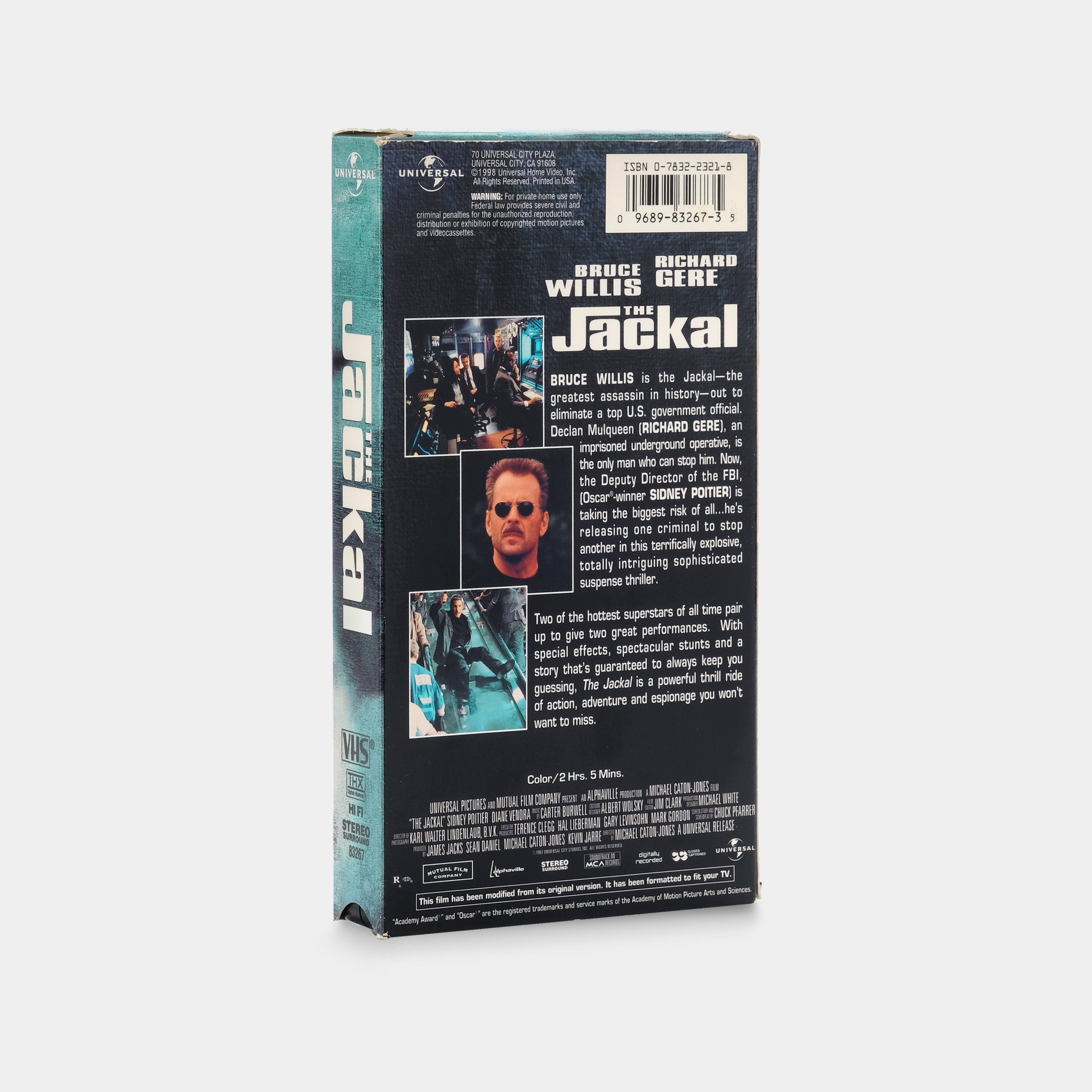 The Jackal VHS Tape