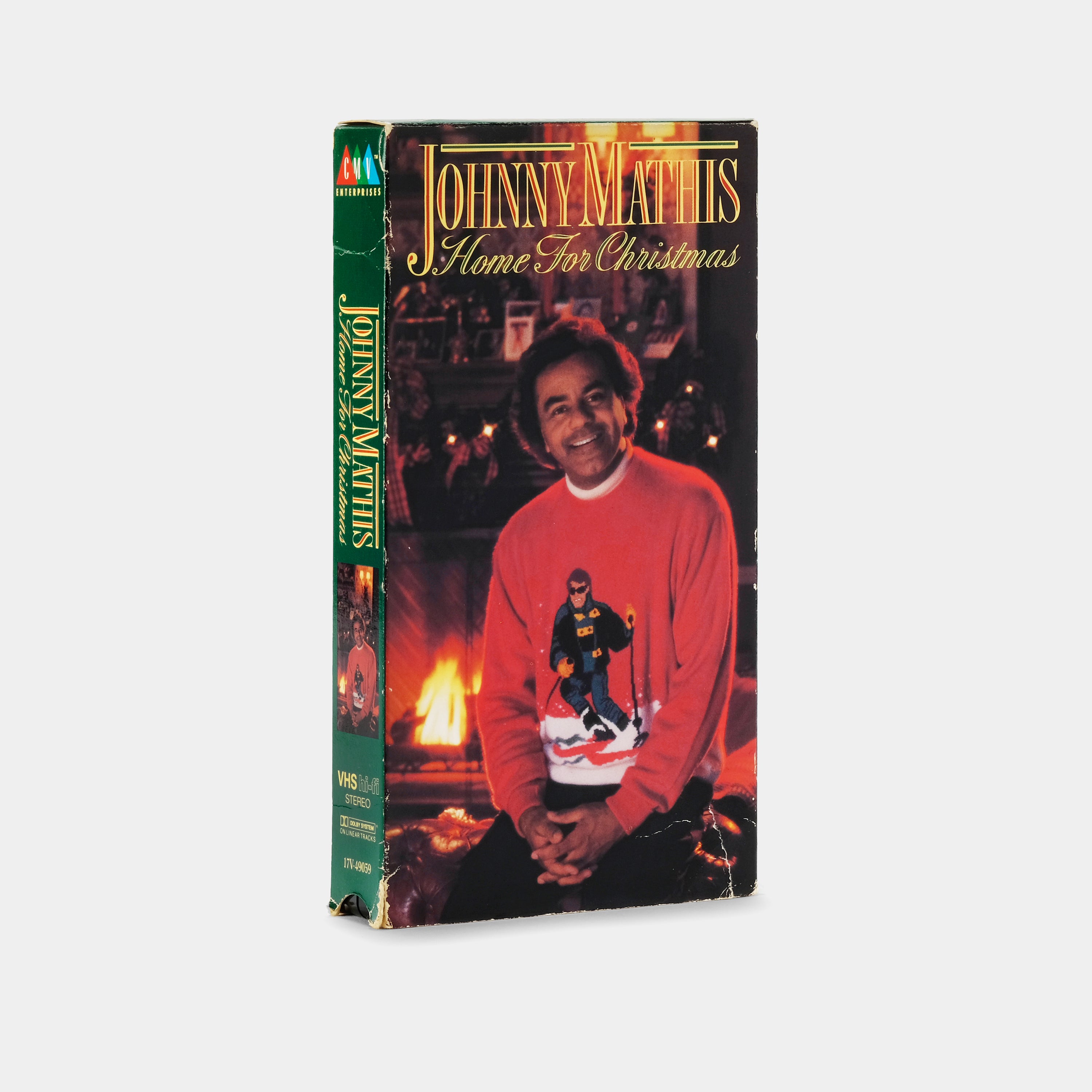 Johnny Mathis: Home For Christmas VHS Tape