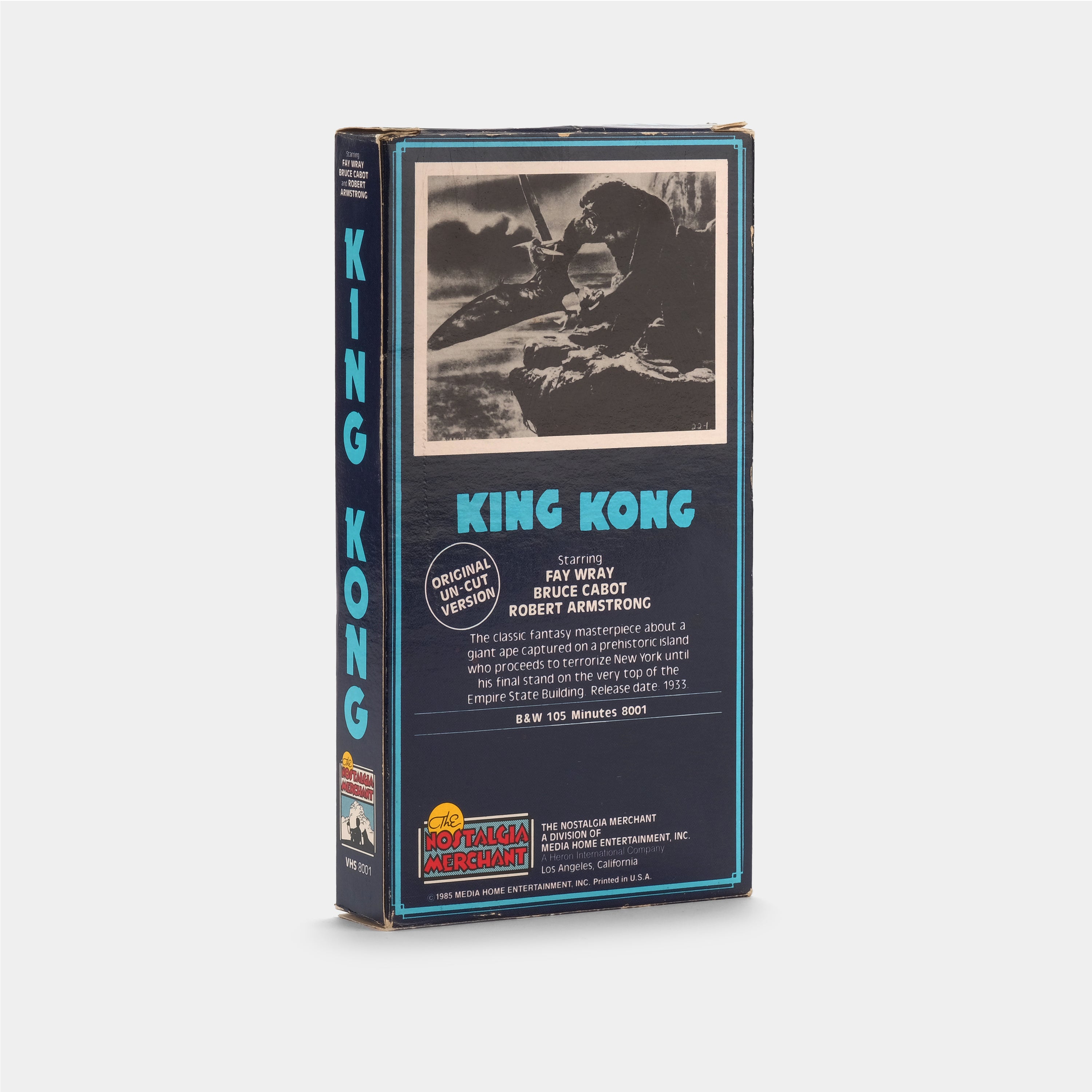 King Kong VHS Tape