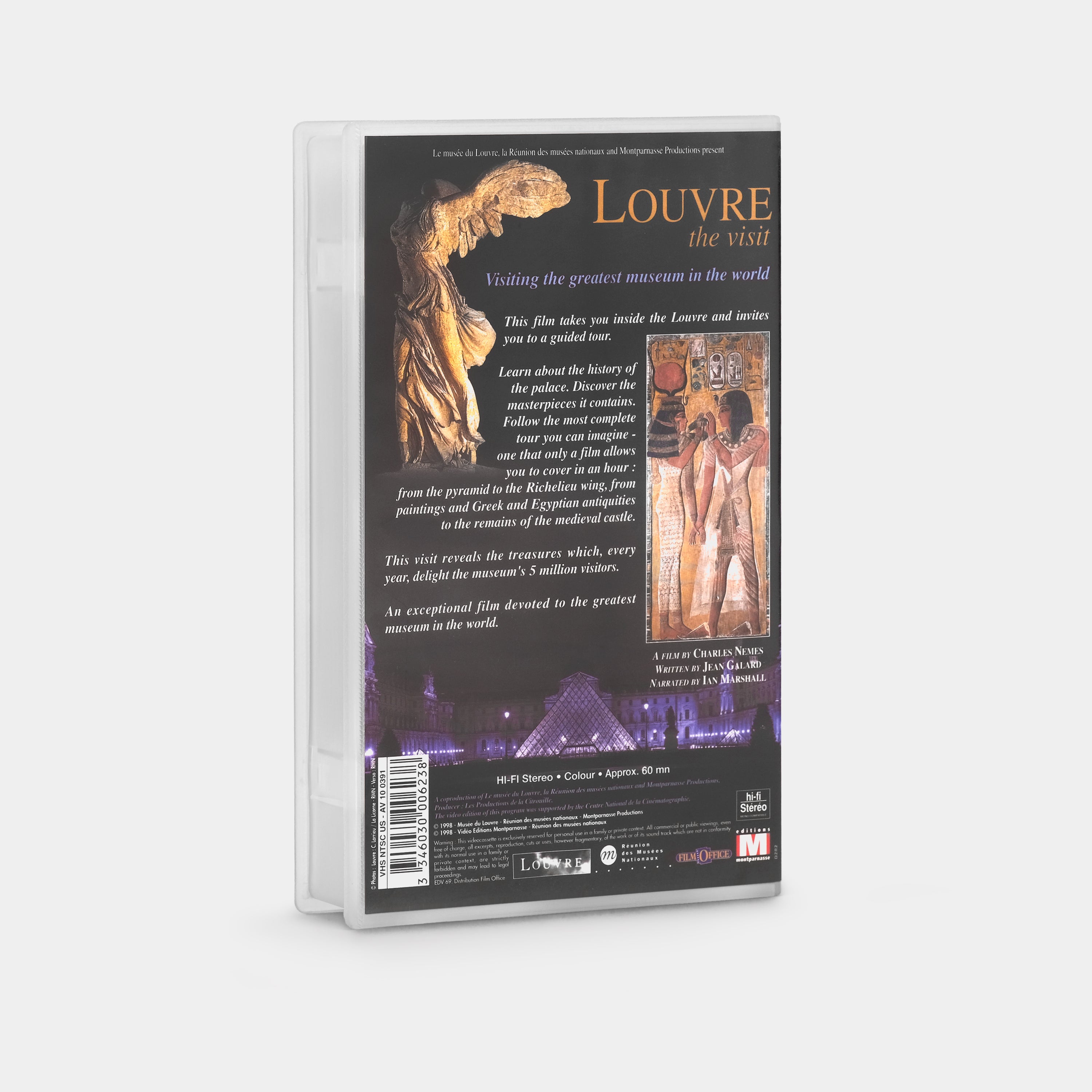 Louvre: The Visit VHS Tape