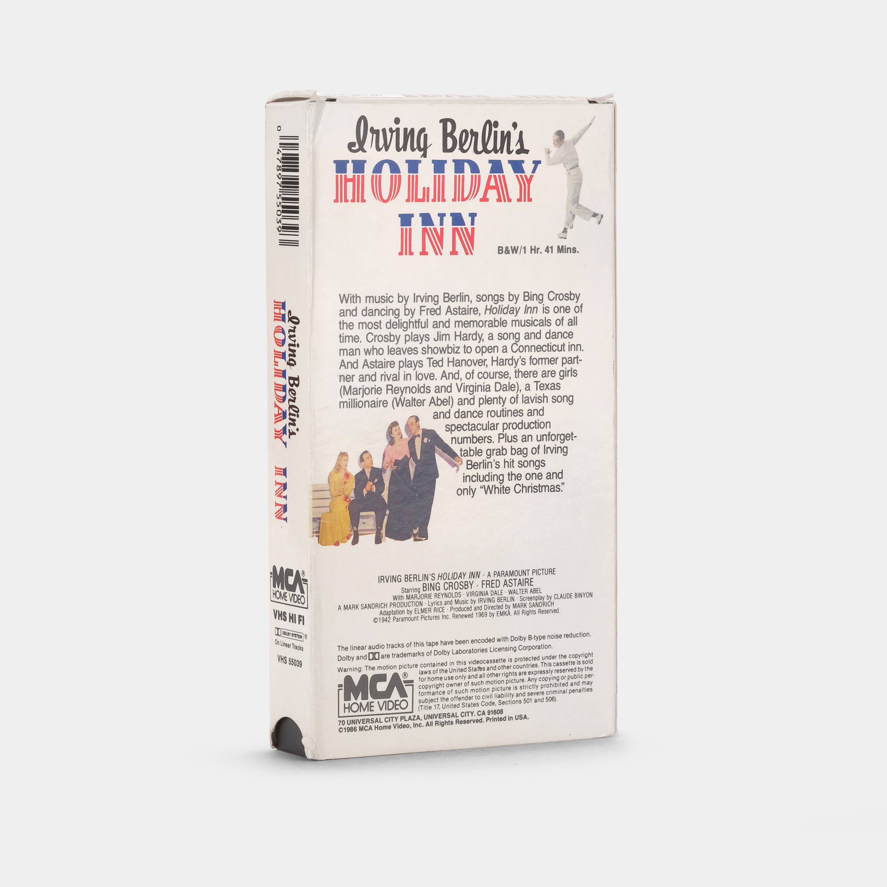 Holiday Inn VHS Tape