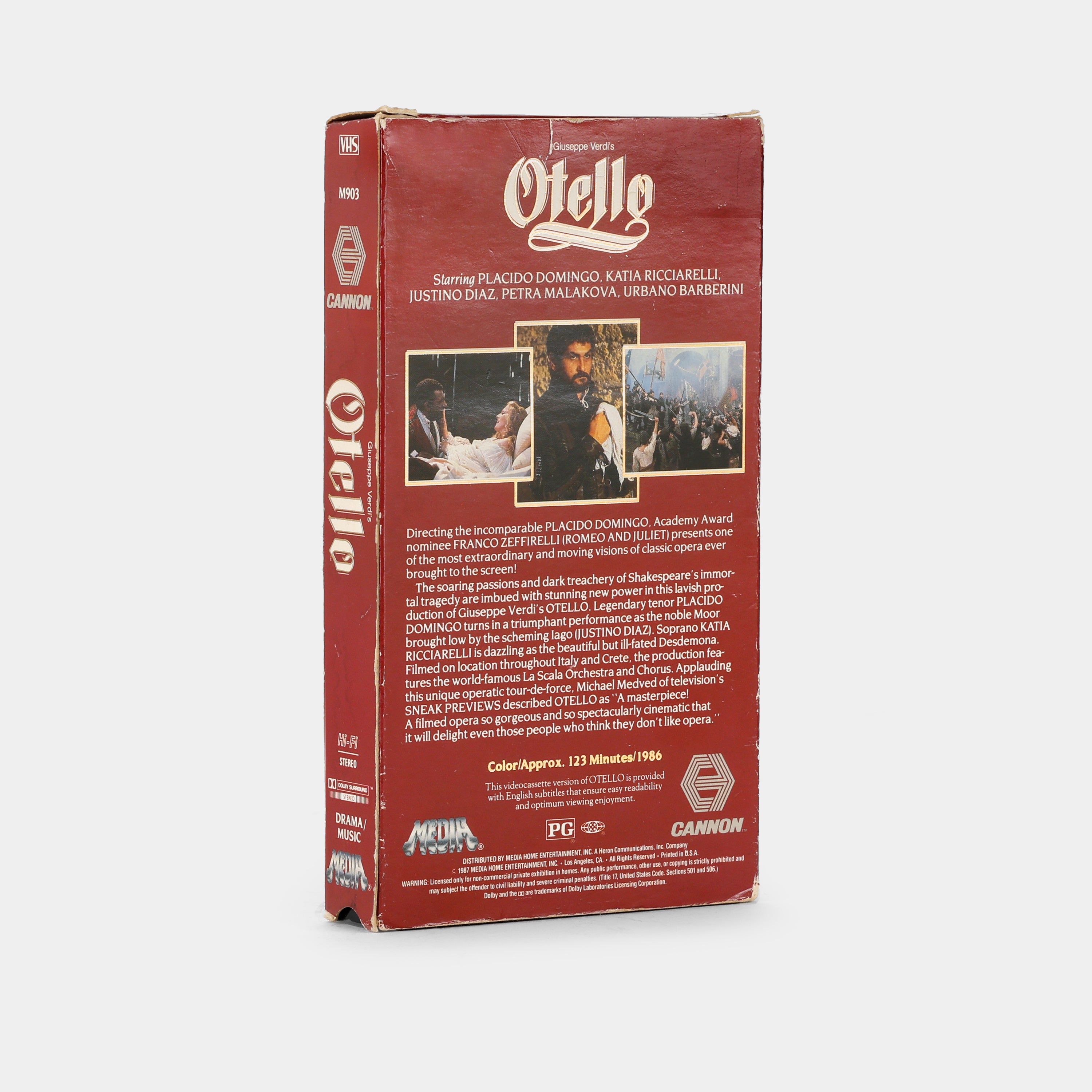 Otello VHS Tape