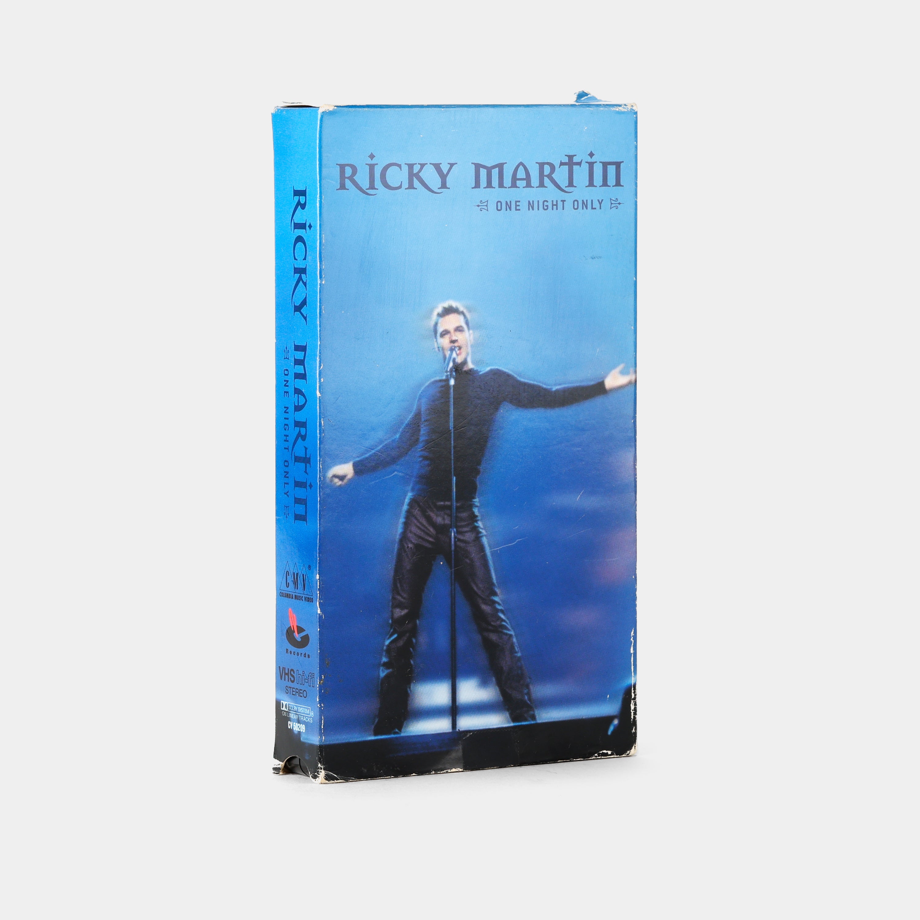 Ricky Martin: One Night Only VHS Tape