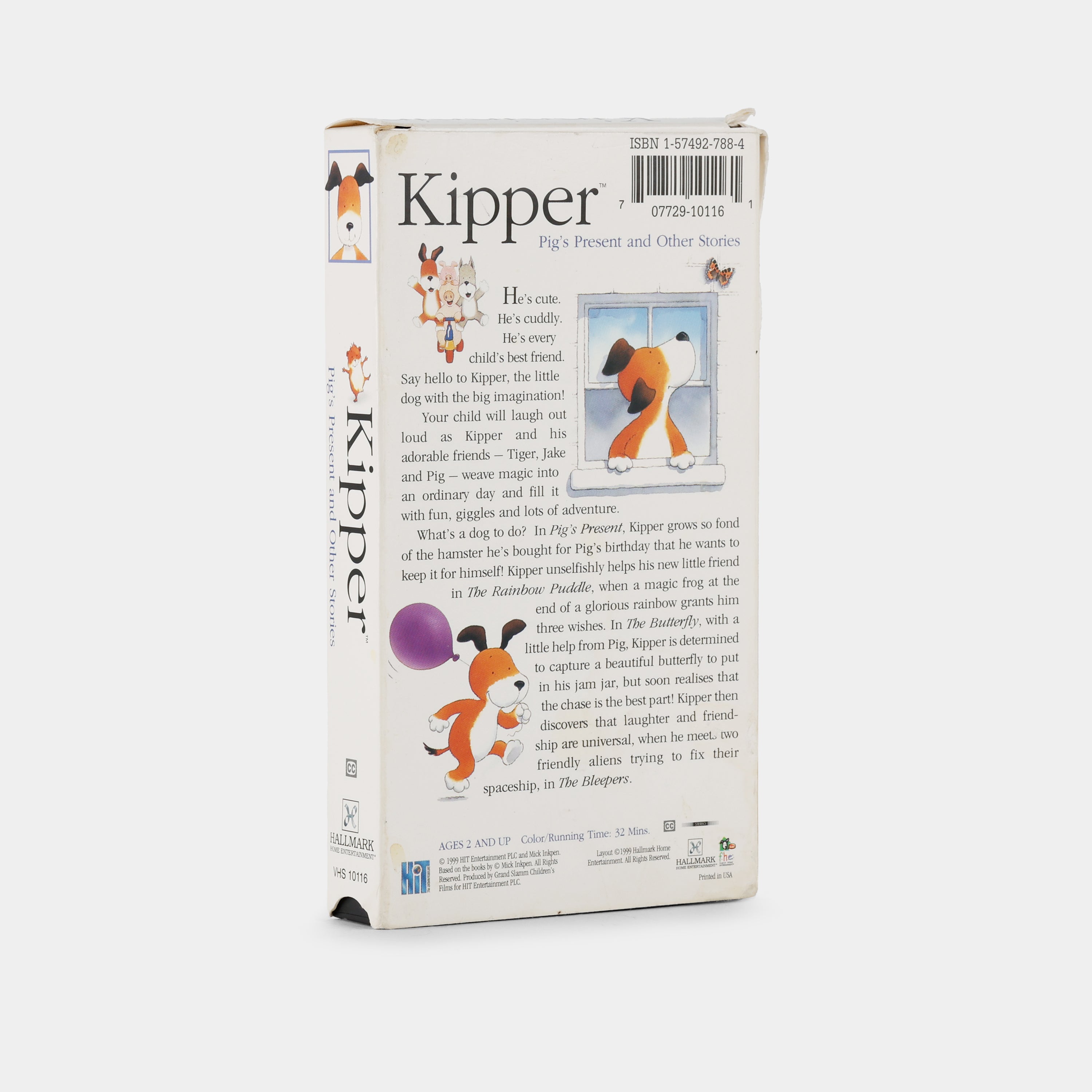 Kipper: Pig's Present and Other Stories VHS Tape