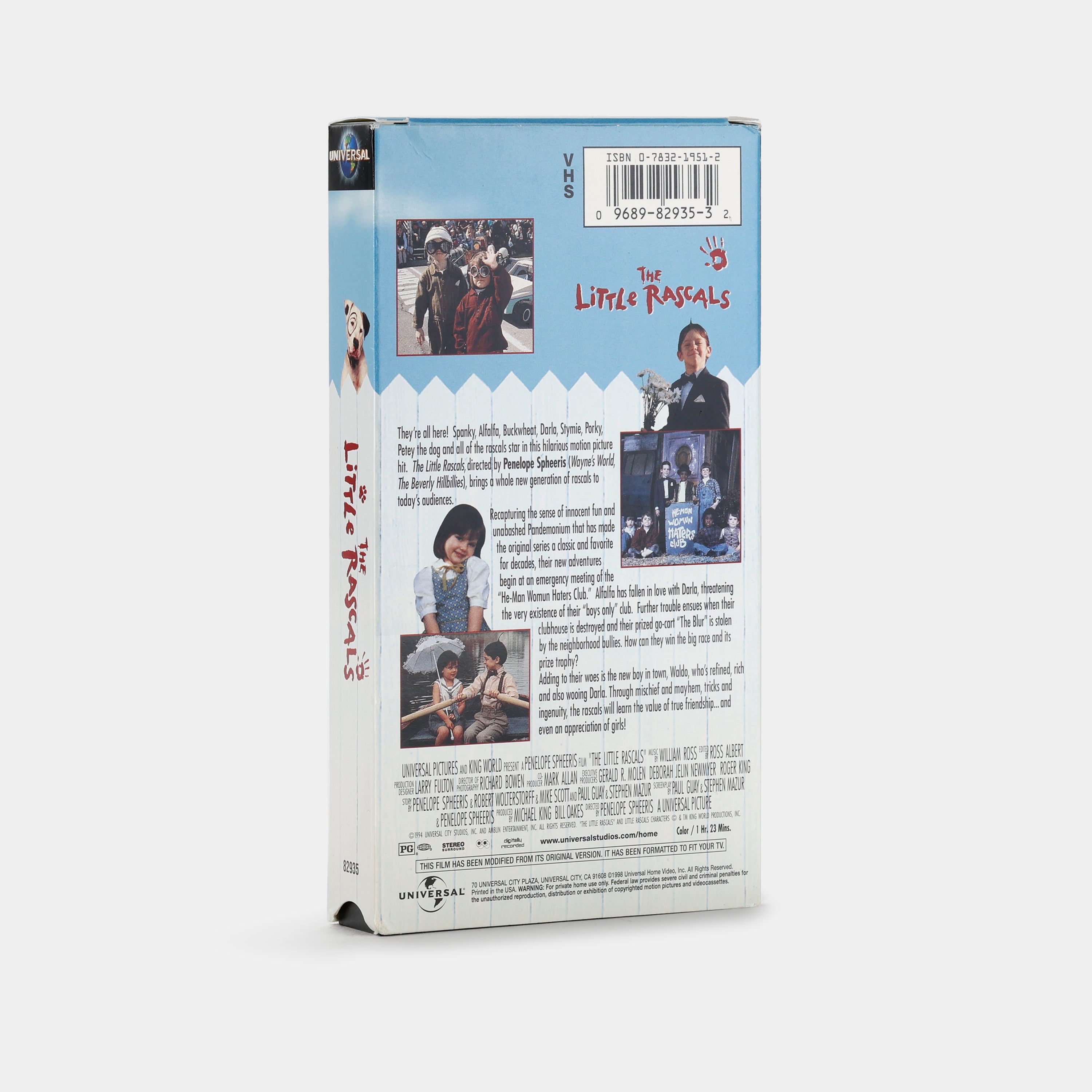 The Little Rascals VHS Tape