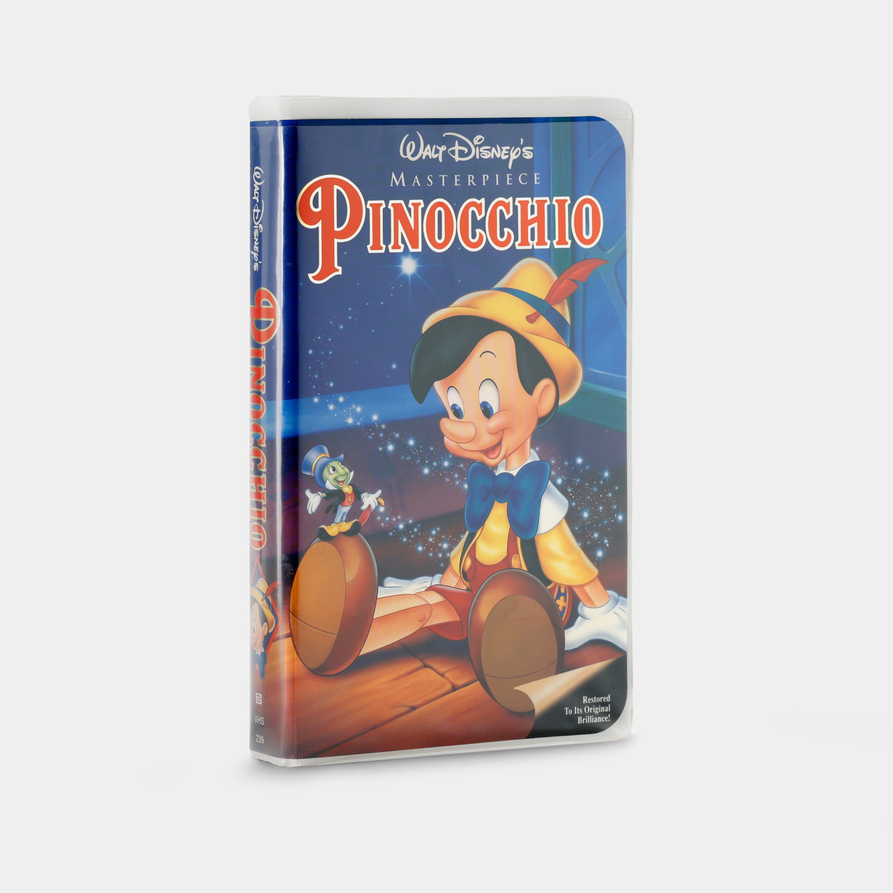 Pinocchio VHS Tape