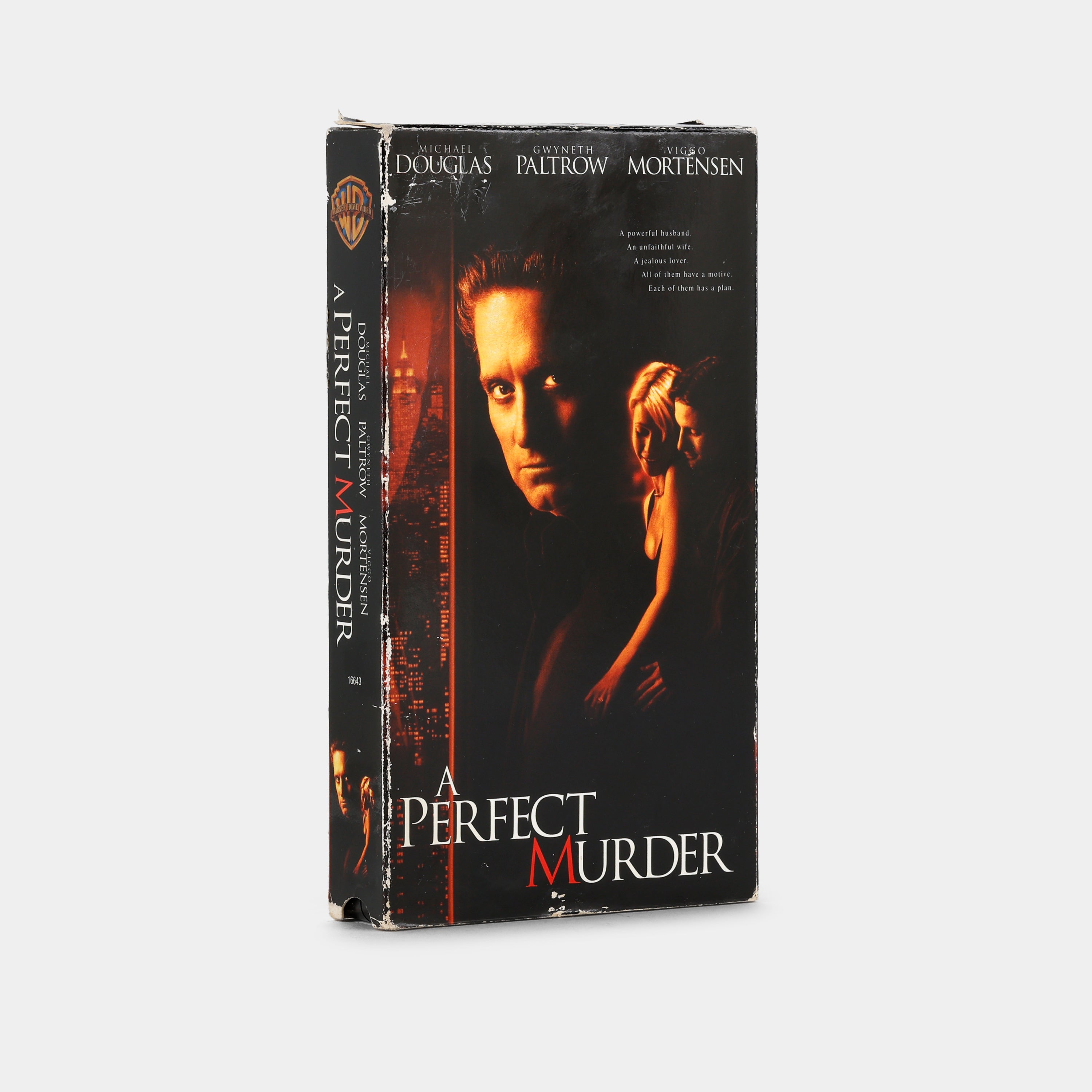 A Perfect Murder VHS Tape