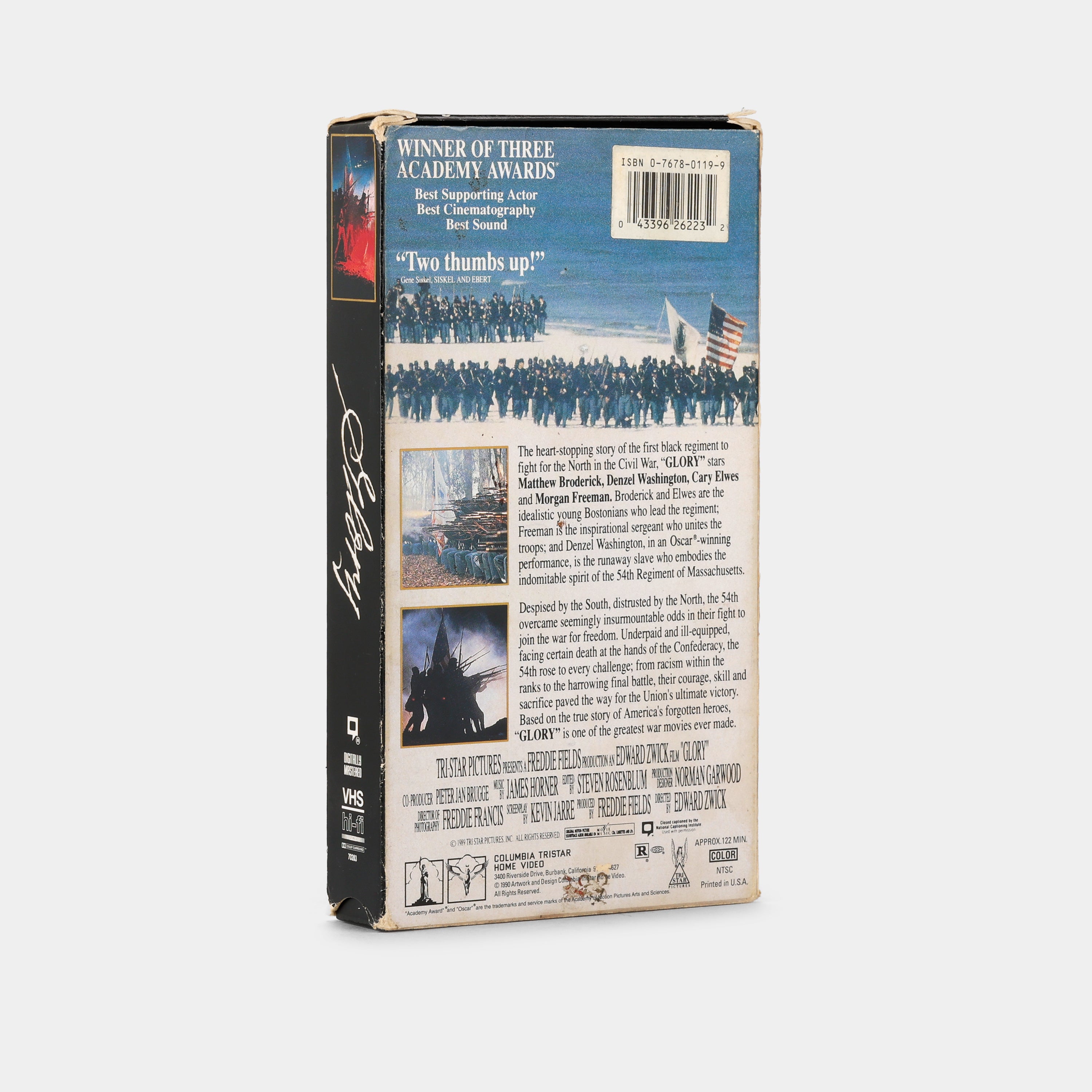 Glory (Edited for Educational Uses) VHS Tape