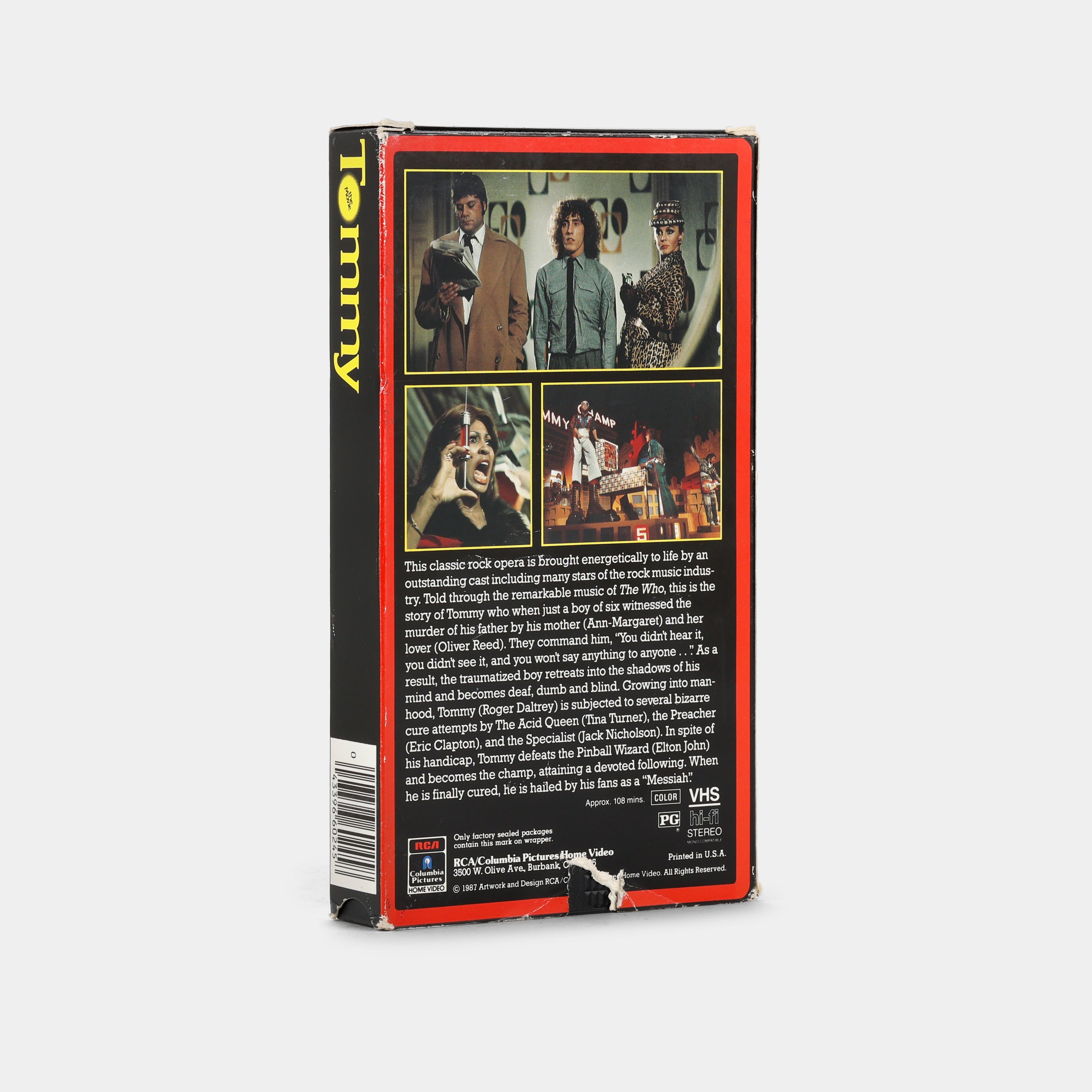 Tommy VHS Tape