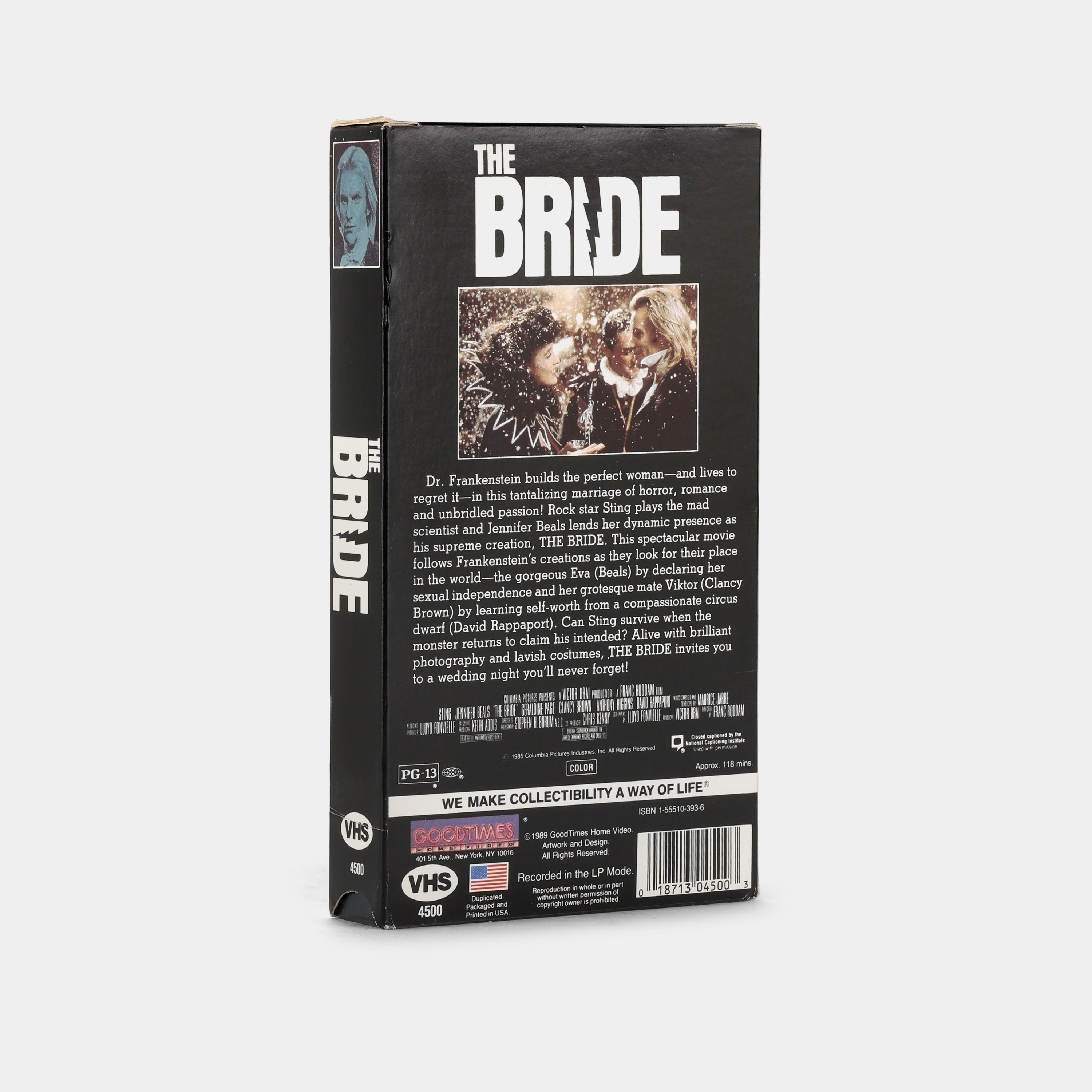 The Bride VHS Tape