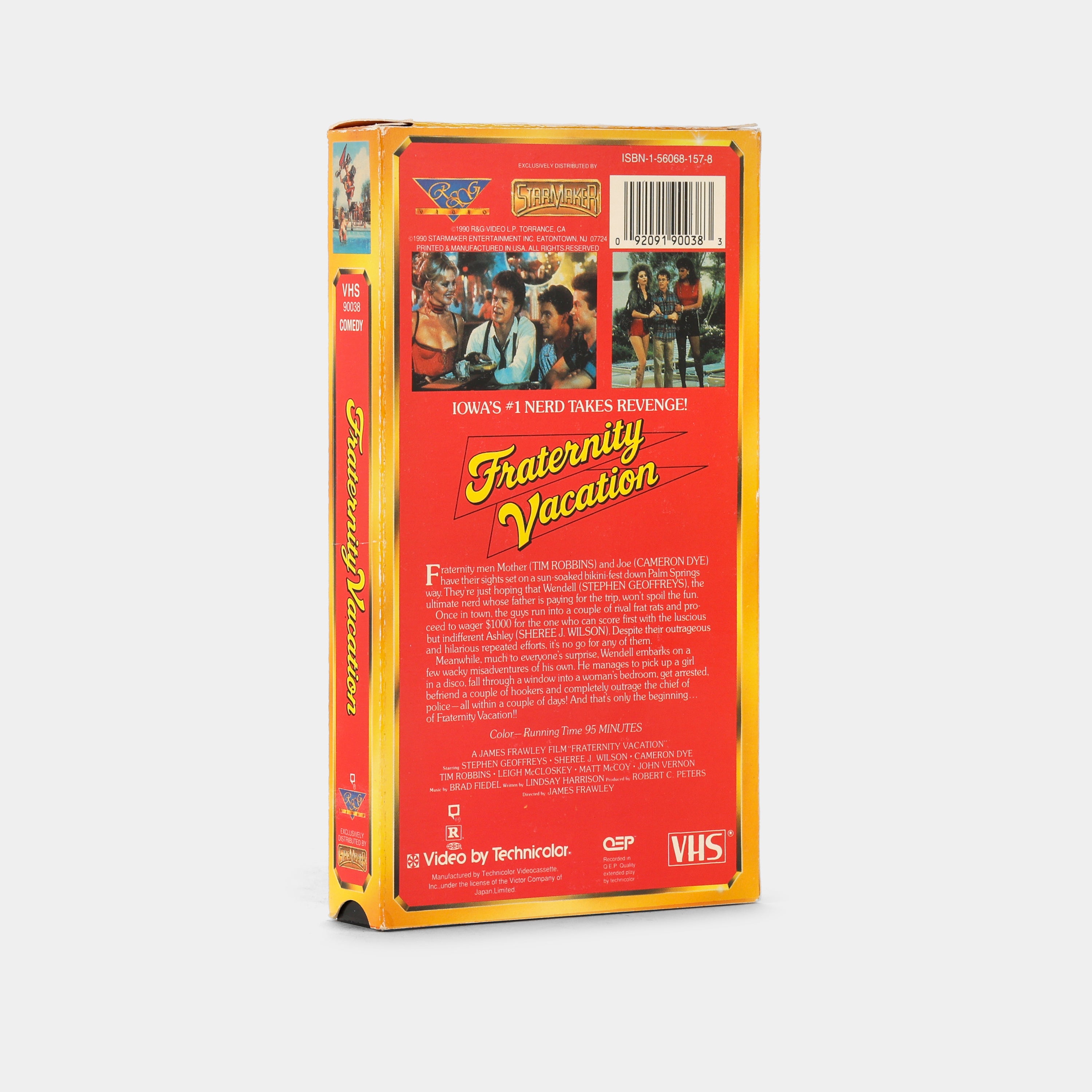 Fraternity Vacation VHS Tape