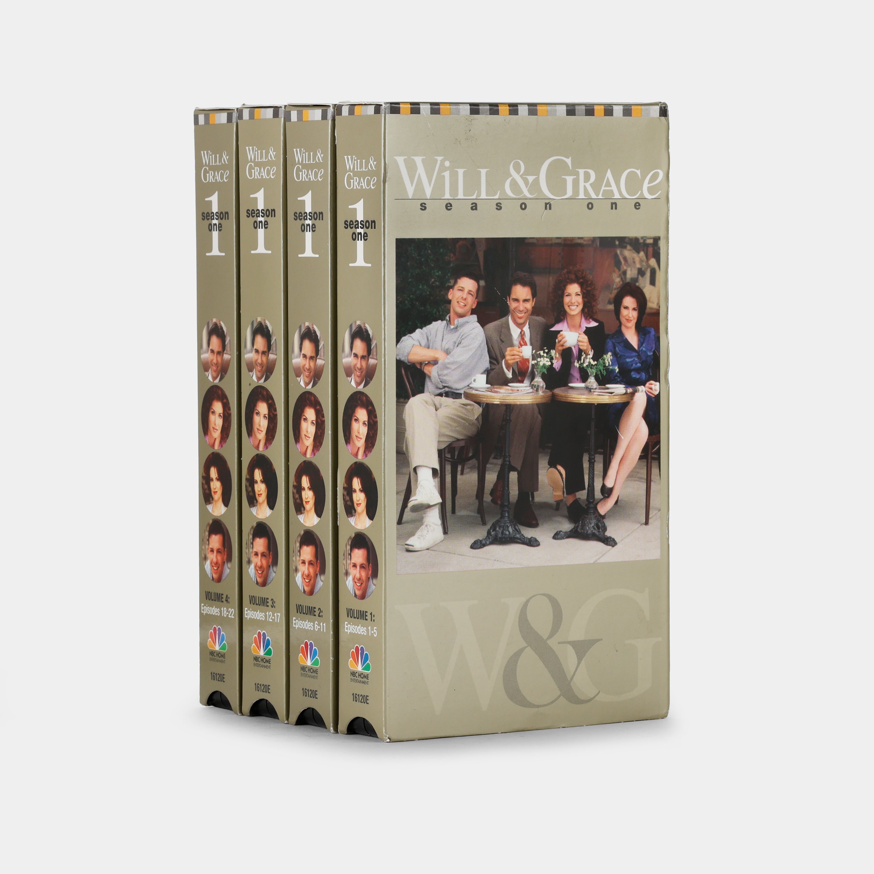 Will & Grace Season One VHS Tape Set