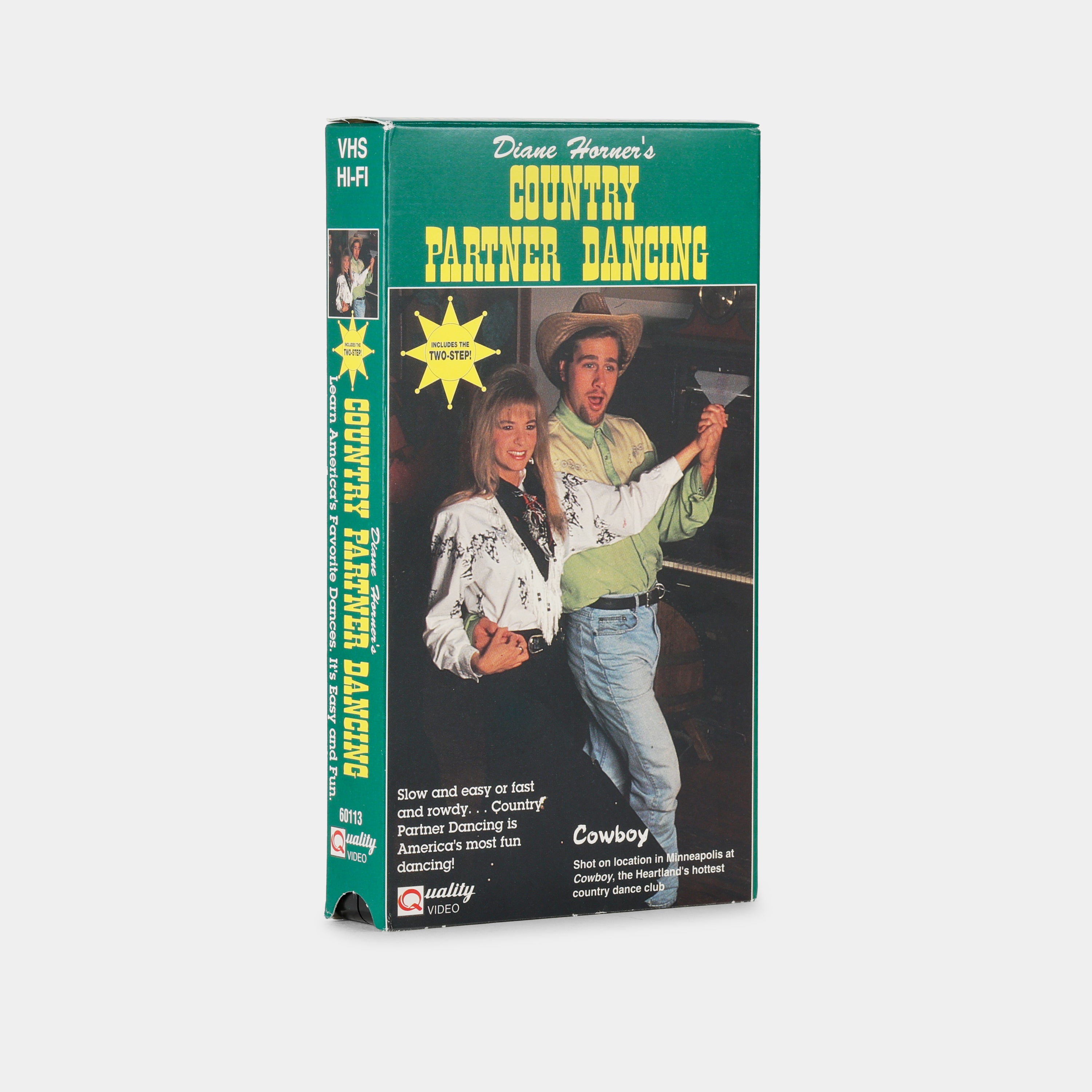 Diane Horner's Country Partner Dancing VHS Tape