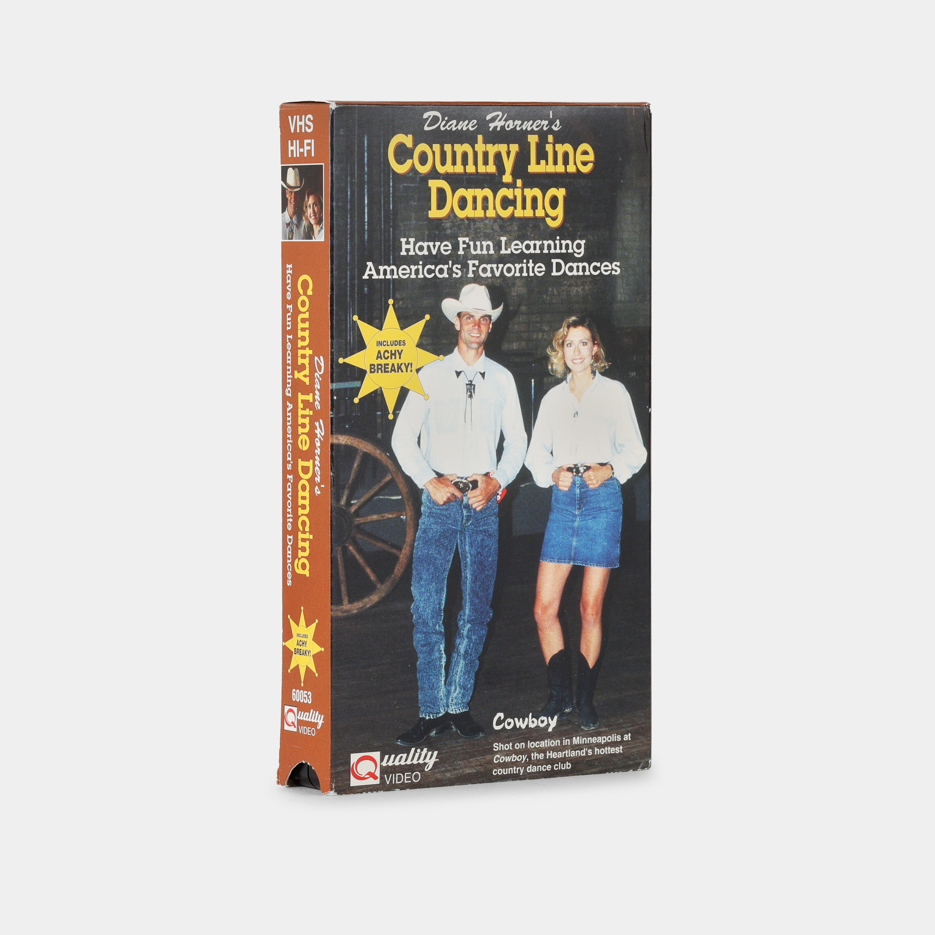 Diane Horner's Country Line Dancing VHS Tape